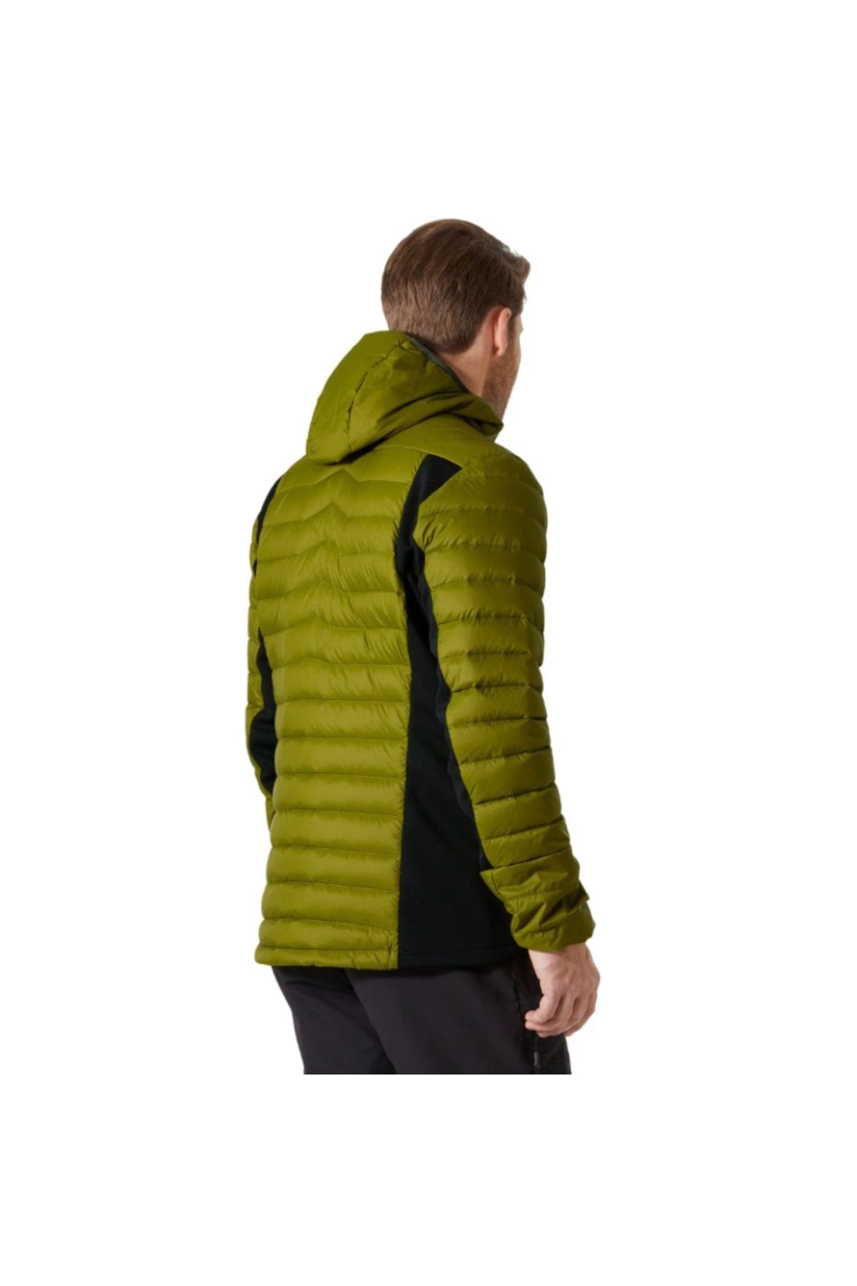 Helly Hansen Verglas Hooded Down Hybrid Insulator Jacket Erkek Mont HHA.63007.461 Yeşil