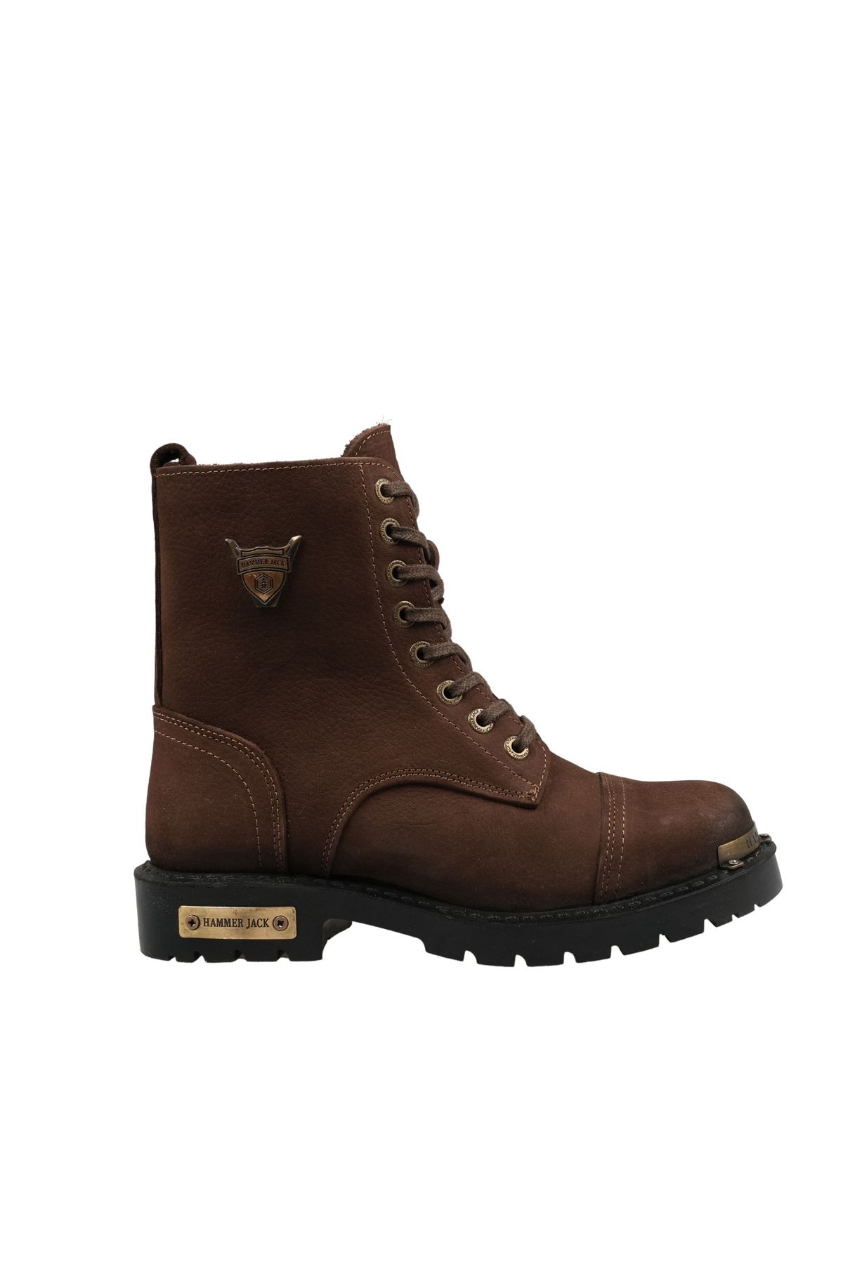 Hammer Jack Hakiki Deri Kahve Yıkama Nubuk Outdoor Erkek Bot