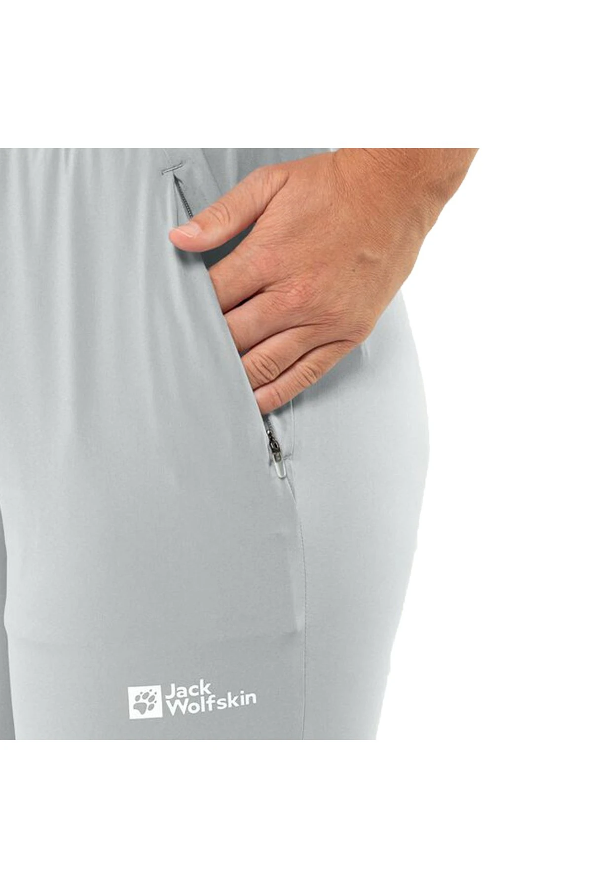 Jack Wolfskin Prelıght Chıll Kadın Gri Outdoor Pantolon