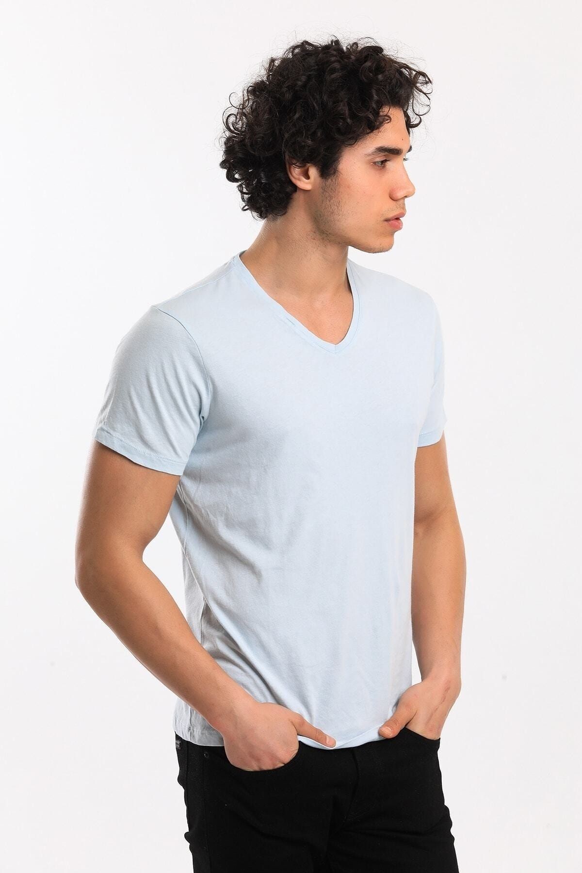 Superfly Men Tshırt L.Blue Erkek T-Shirt 21522-11
