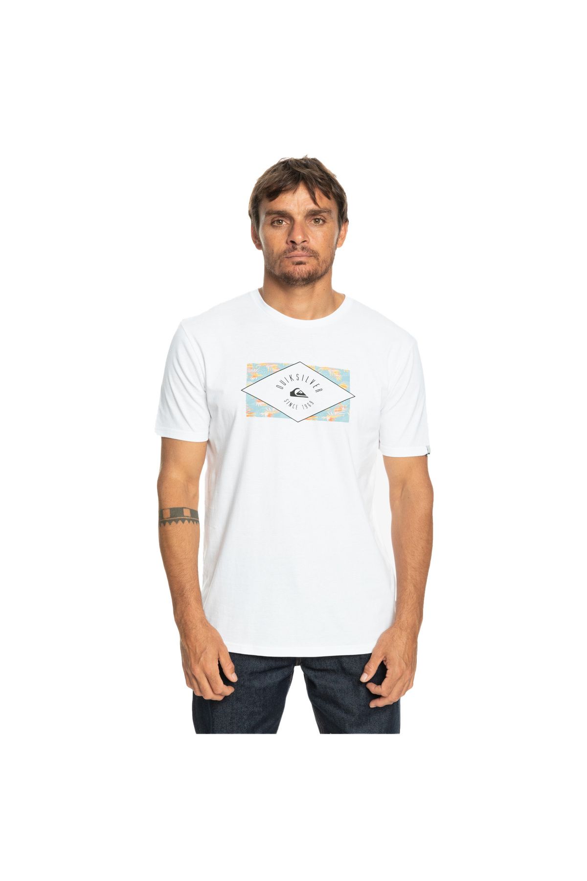 Quiksilver Circled Line Erkek T-shirt EQYZT07228