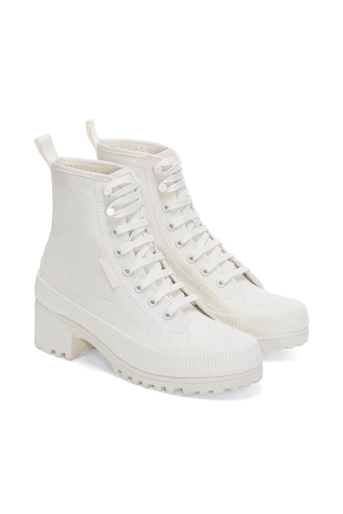 Superga 2467 Alpina Wave Kadın Beyaz Bilekli Sneaker