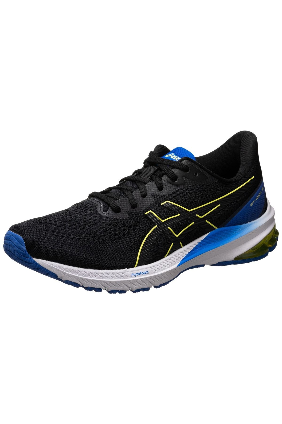 ASICS GT-1000 12 1011B631-021 Erkek Siyah Koşu&Yürüyüş Ayakkabı
