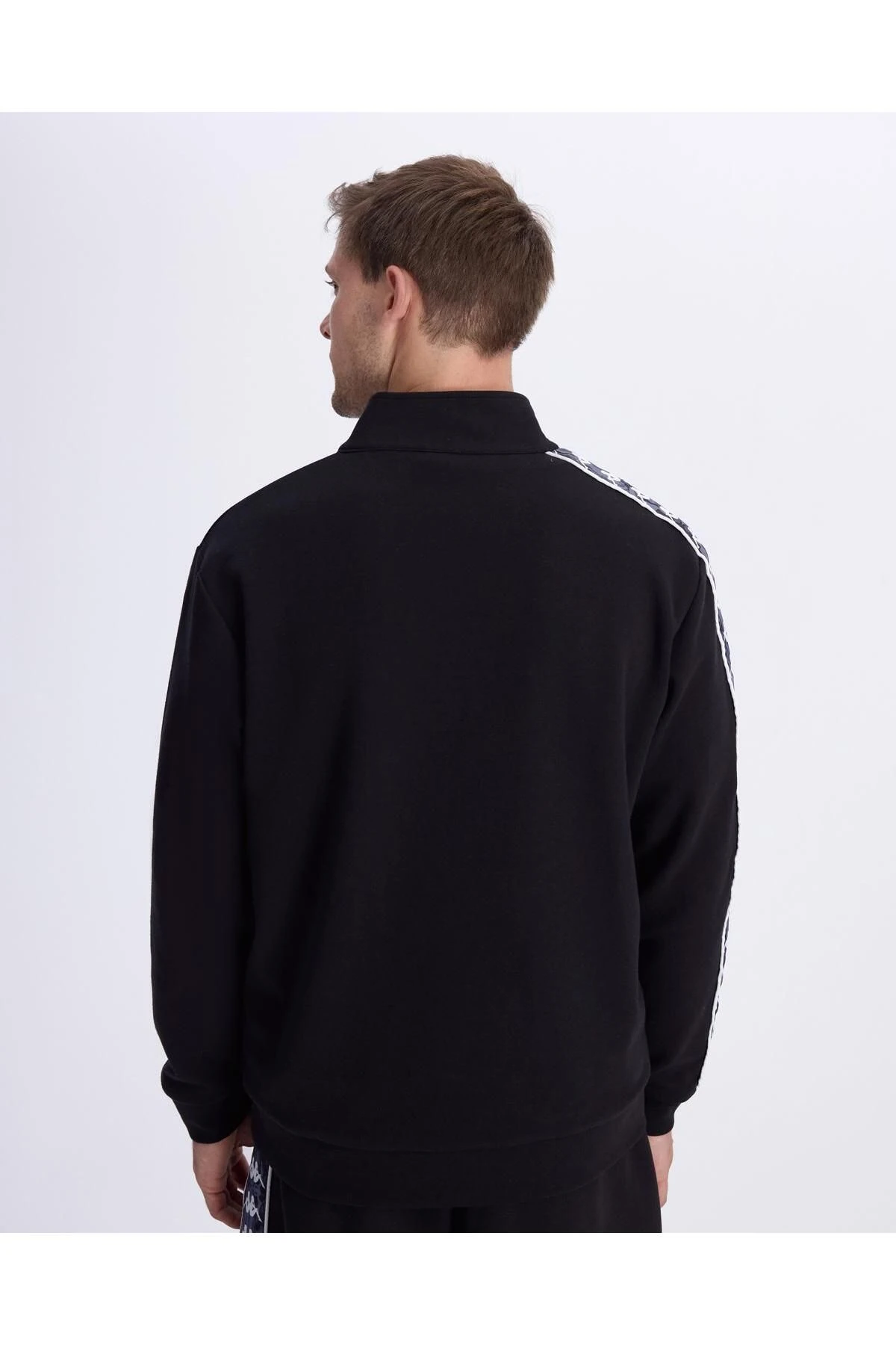 Authentic 222 Banda Pulliogt Erkek Siyah Regular Fit Sweatshirt