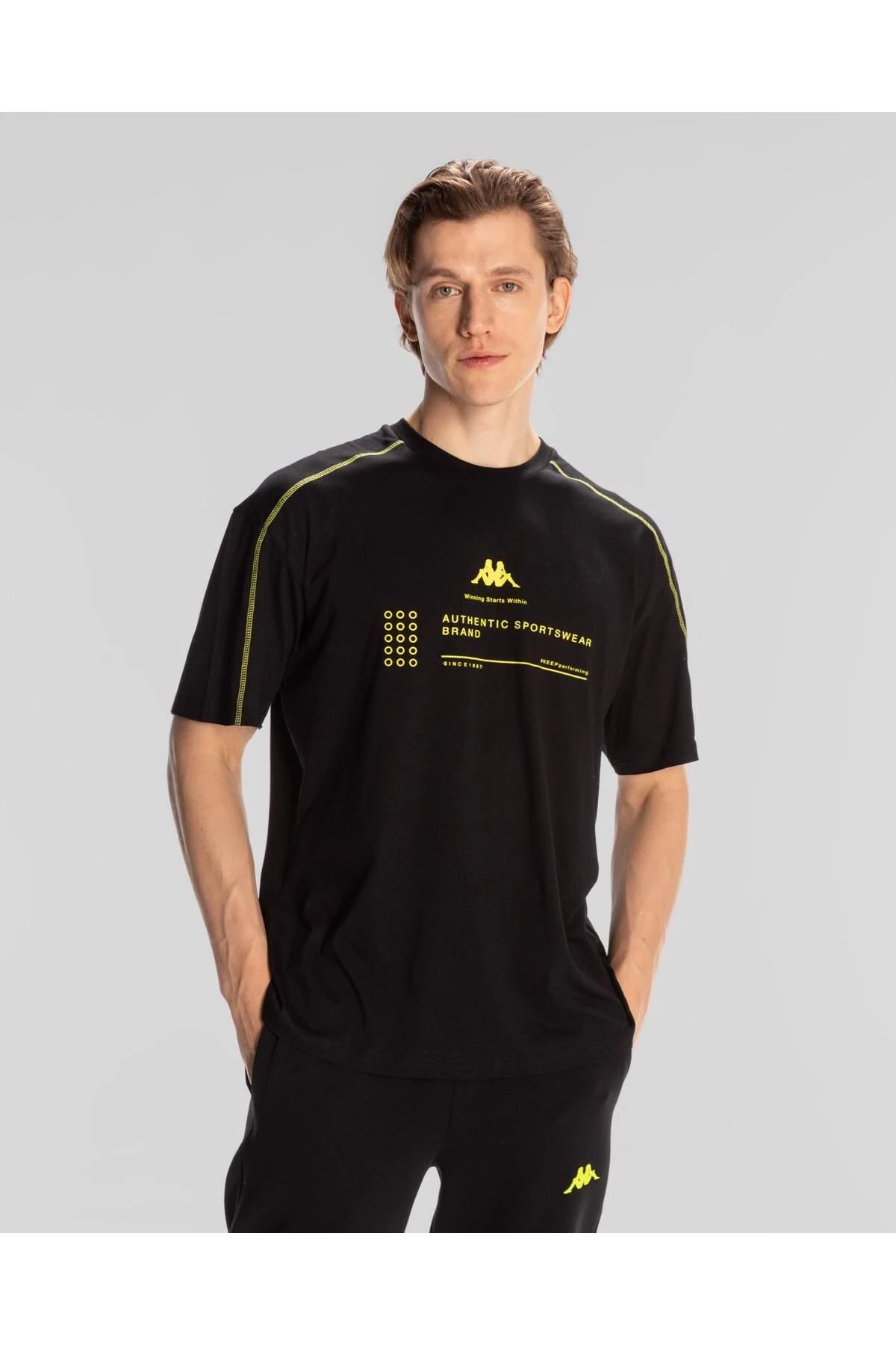 Kappa Authentic Waldo Erkek T-shirt