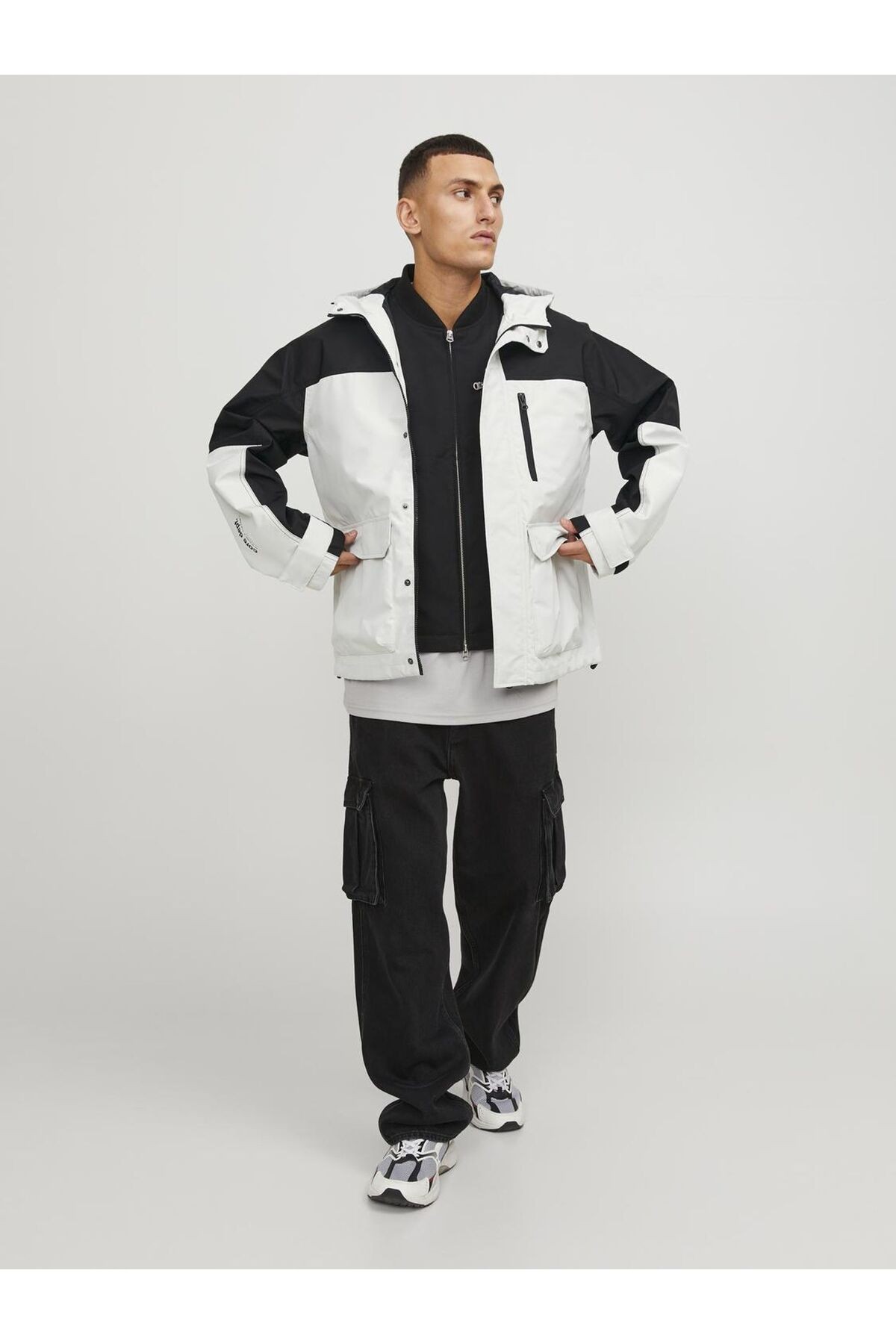 Jack & Jones Beyaz Erkek Mont Jcohıke Lıght Jacket