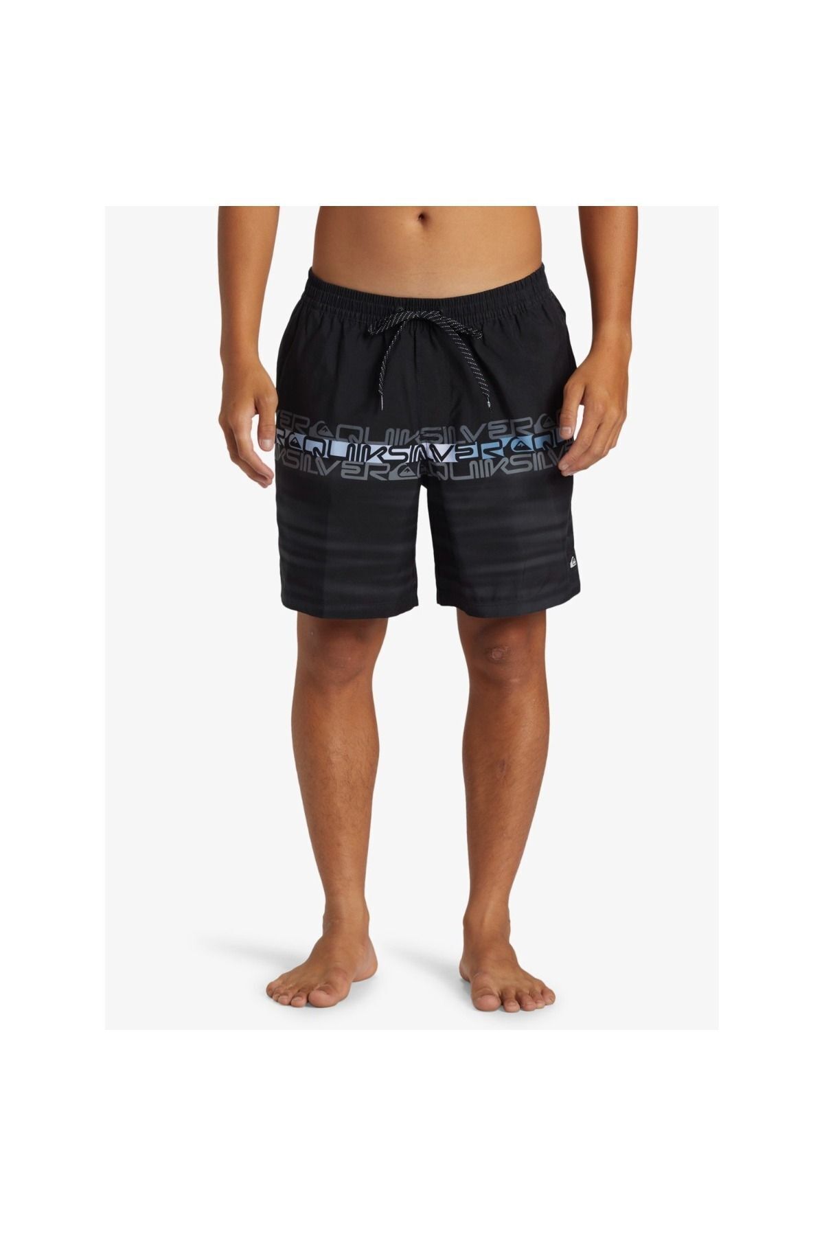 QUIKSILVER Everyday Wordblock Volley 17 AQYJV03150-KVJ6 ERKEK Siyah Şort