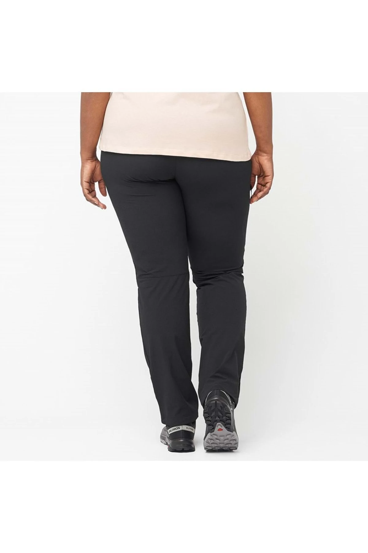 Salomon LC2214500 Wayfarer Kadın Outdoor Kamp Pantolonu SİYAH