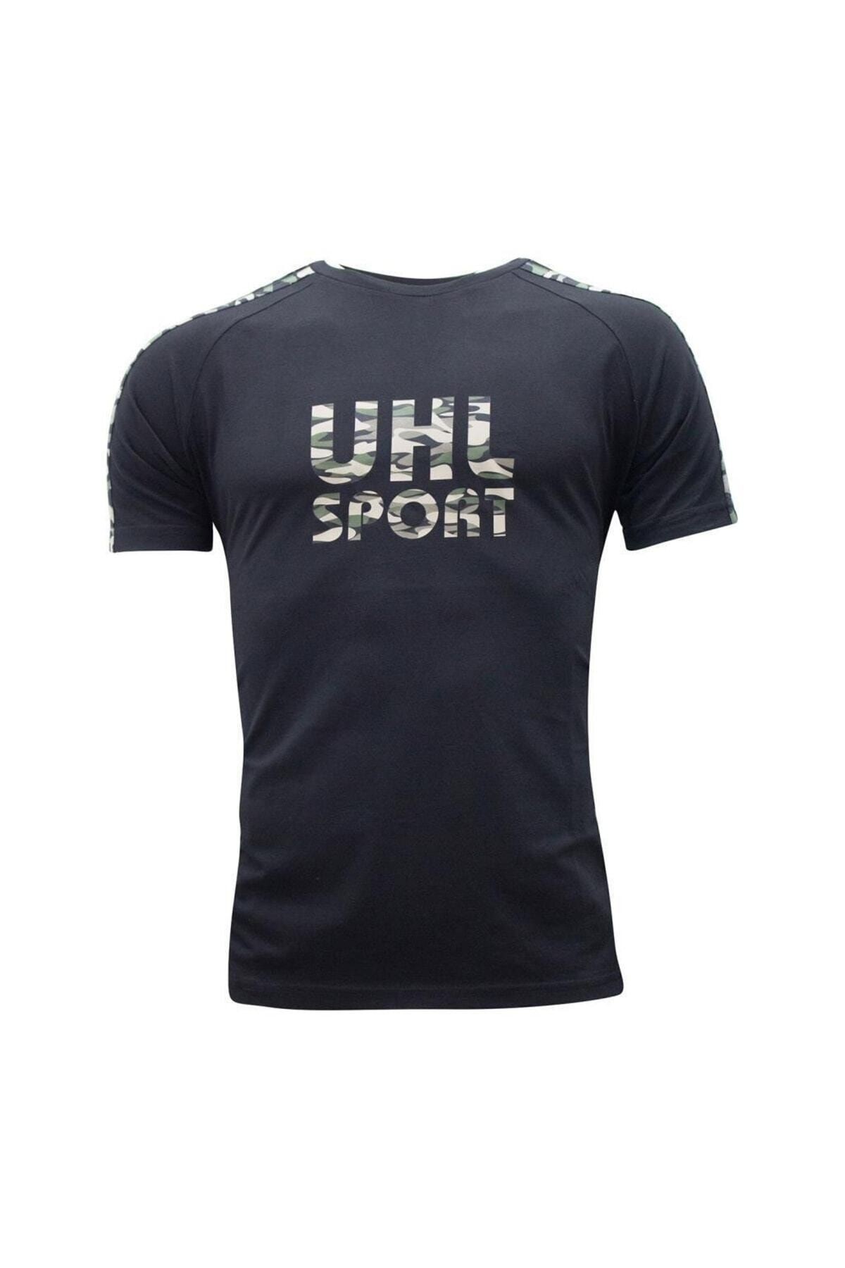 Uhlsport Racer 3221113-010 B.yaka T-Shirt Siyah