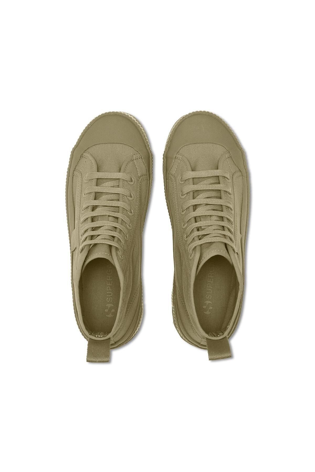 Superga 2469 Alpina Wave Tape Canvas Wr Haki Bot S11389W-AC6-SP