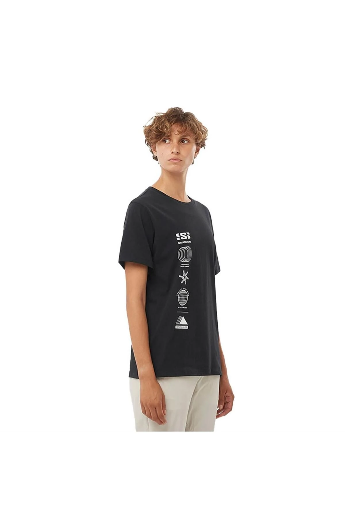 Salomon Logo Combo Ss Tee Kadın T-Shirt