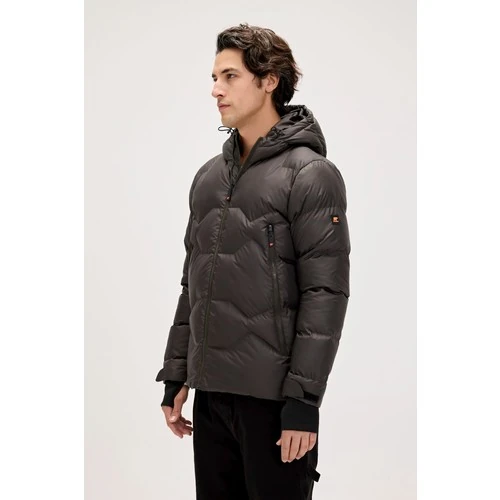 Bad Bear Axel Asfalt Erkek Kapüşonlu Mont