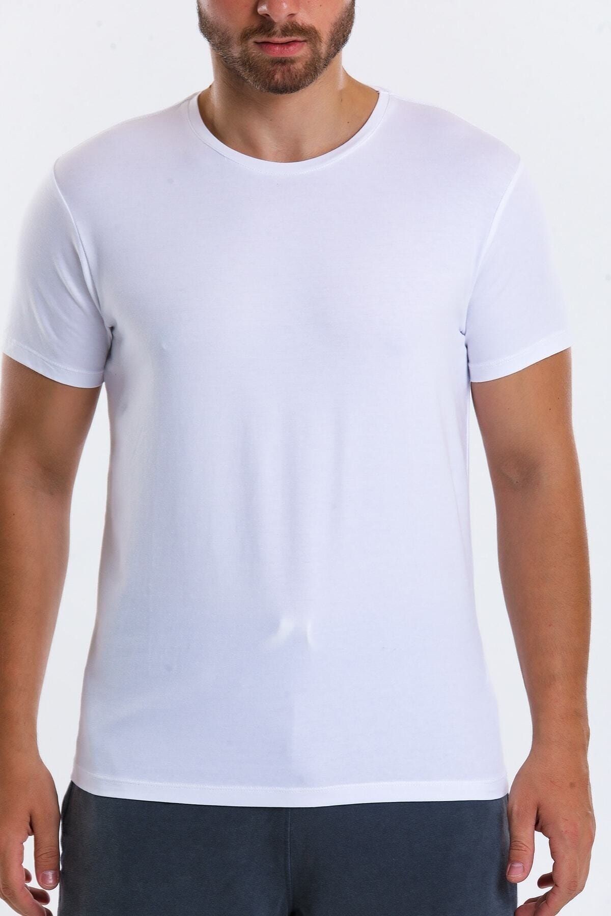 Superfly Men Tshirt Erkek Beyaz Tshirt 22588-24