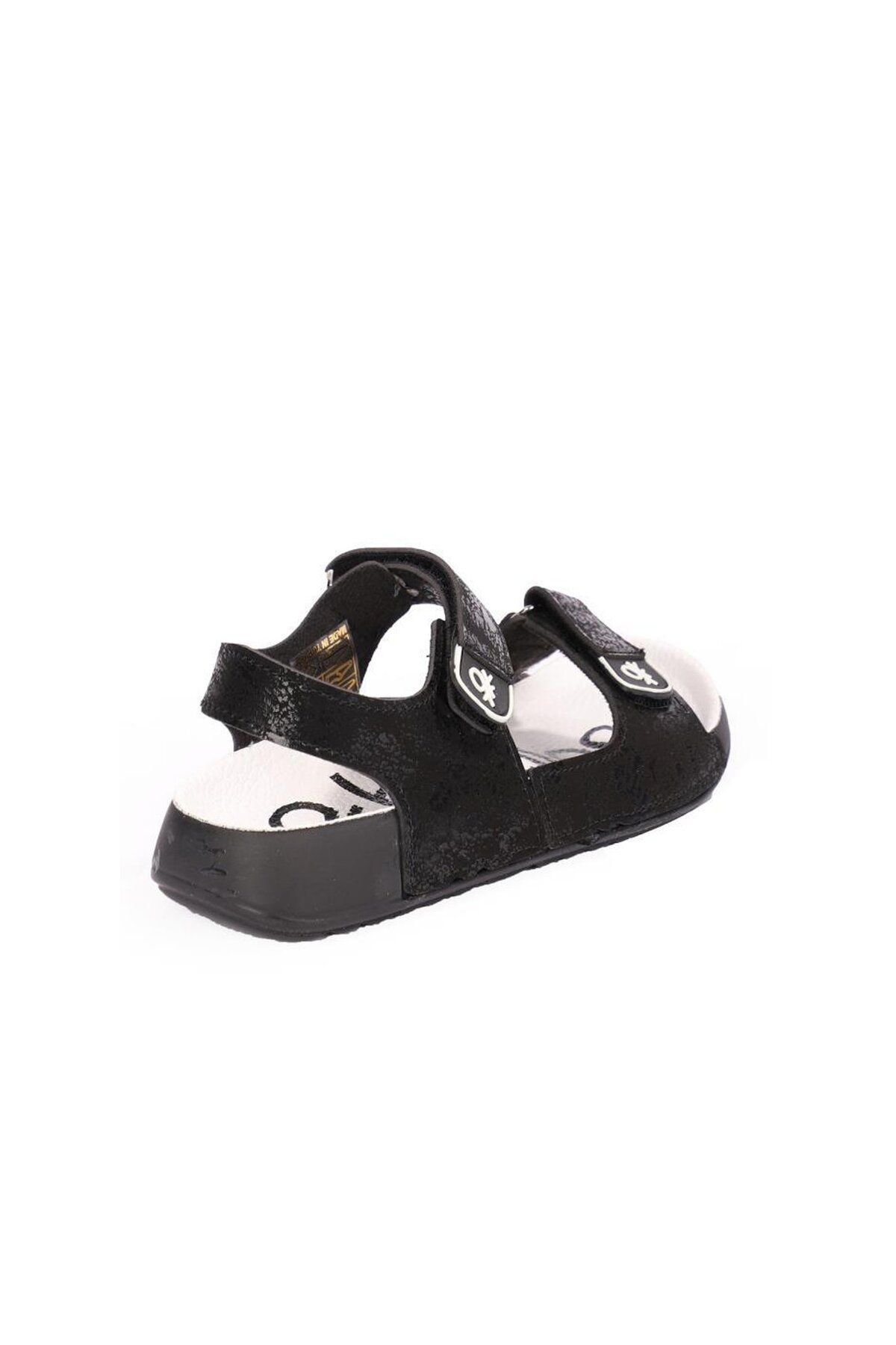 Benetton BN-1238 Filet Erkek Çocuk Sandalet Siyah
