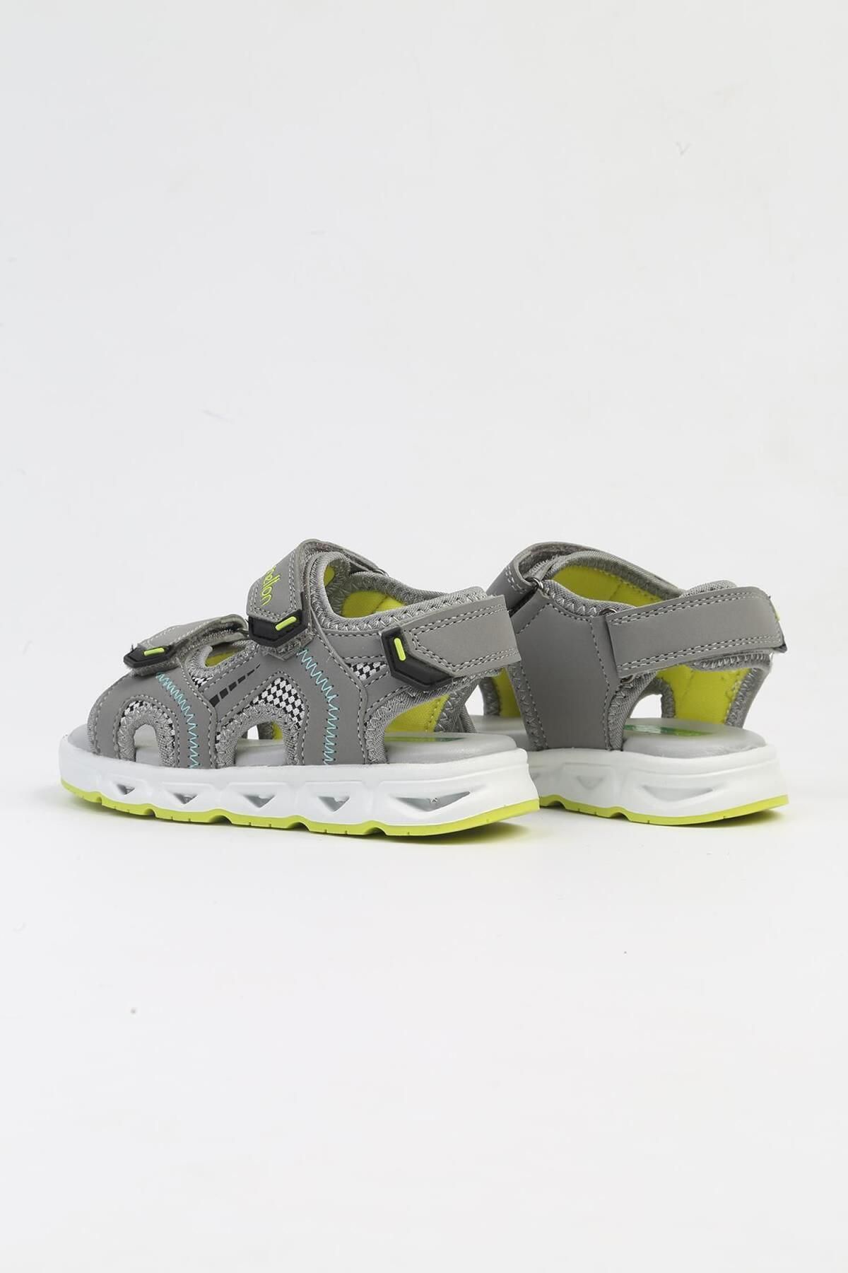 Benetton Gri Erkek Çocuk Sandalet BNI-10118