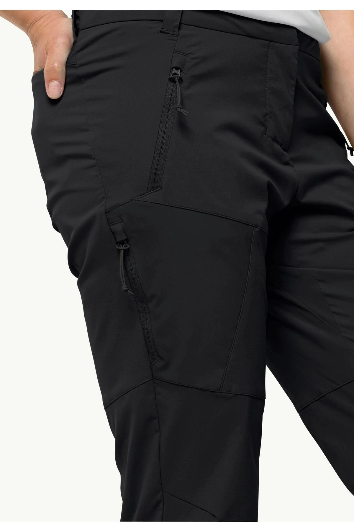 Jack Wolfskin Glastal Kadın Siyah Outdoor Pantolon