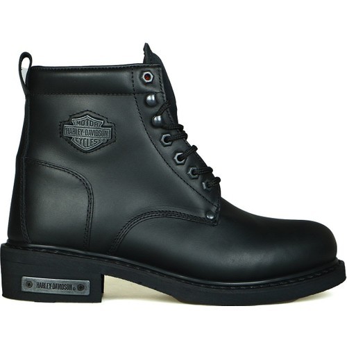 Harley Davidson Gibson Siyah Yağlı Erkek Deri Bot 025m100109