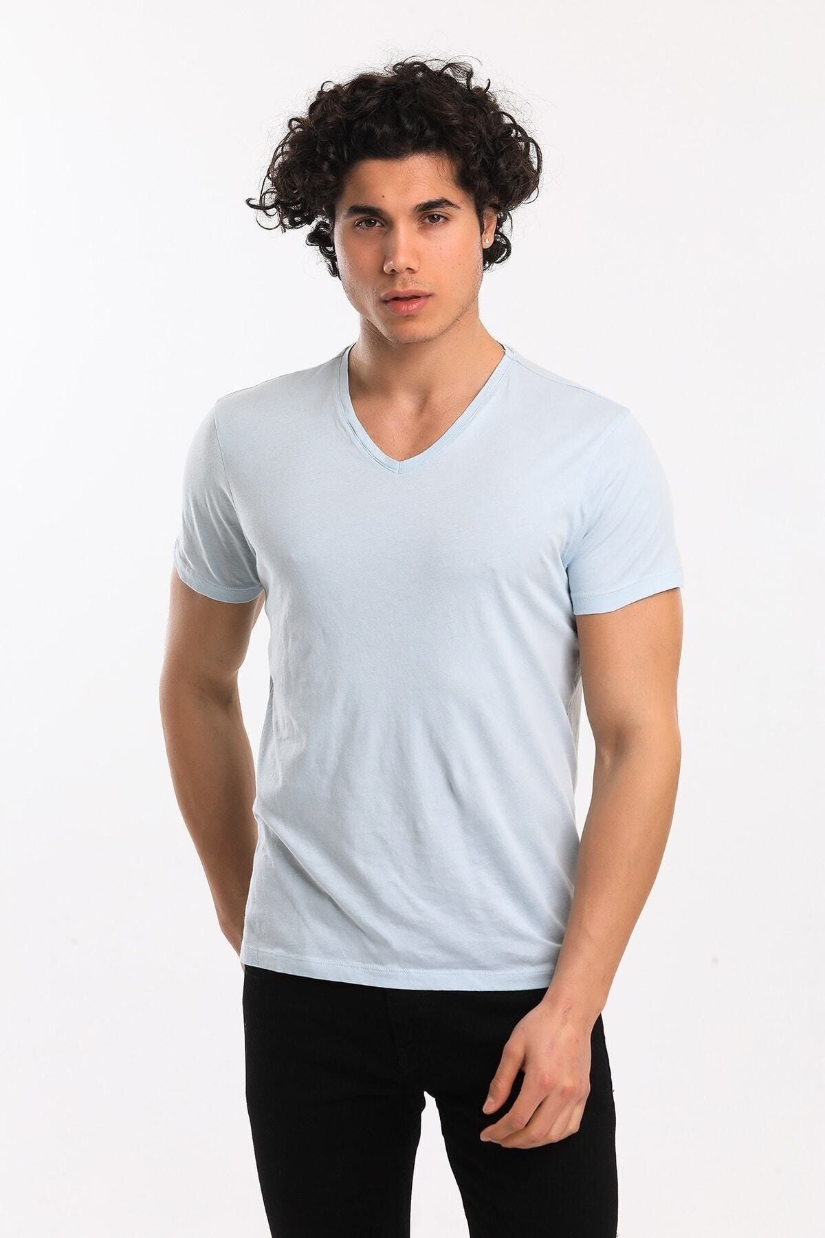 Superfly Men Tshırt L.Blue Erkek T-Shirt 21522-11