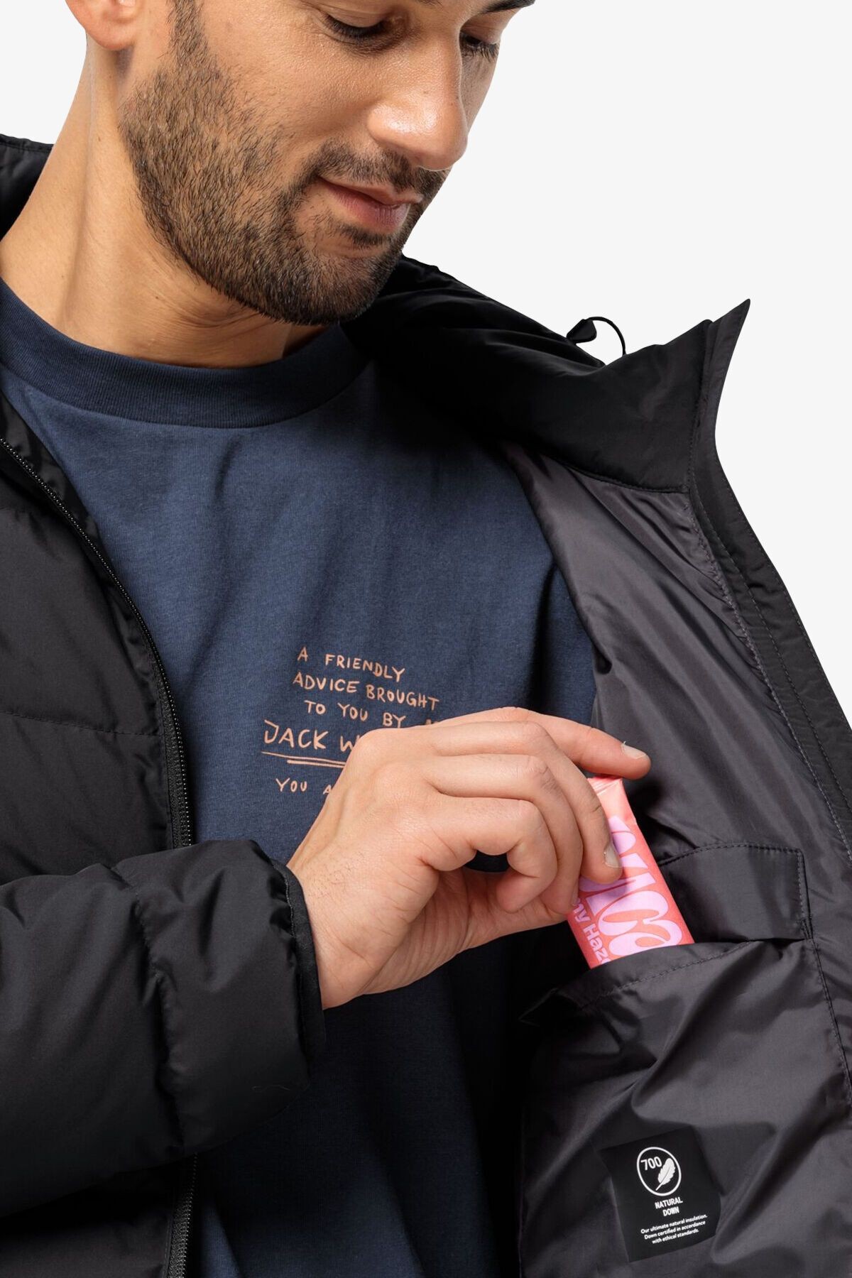 Jack Wolfskin Colonius Erkek Siyah Mont 