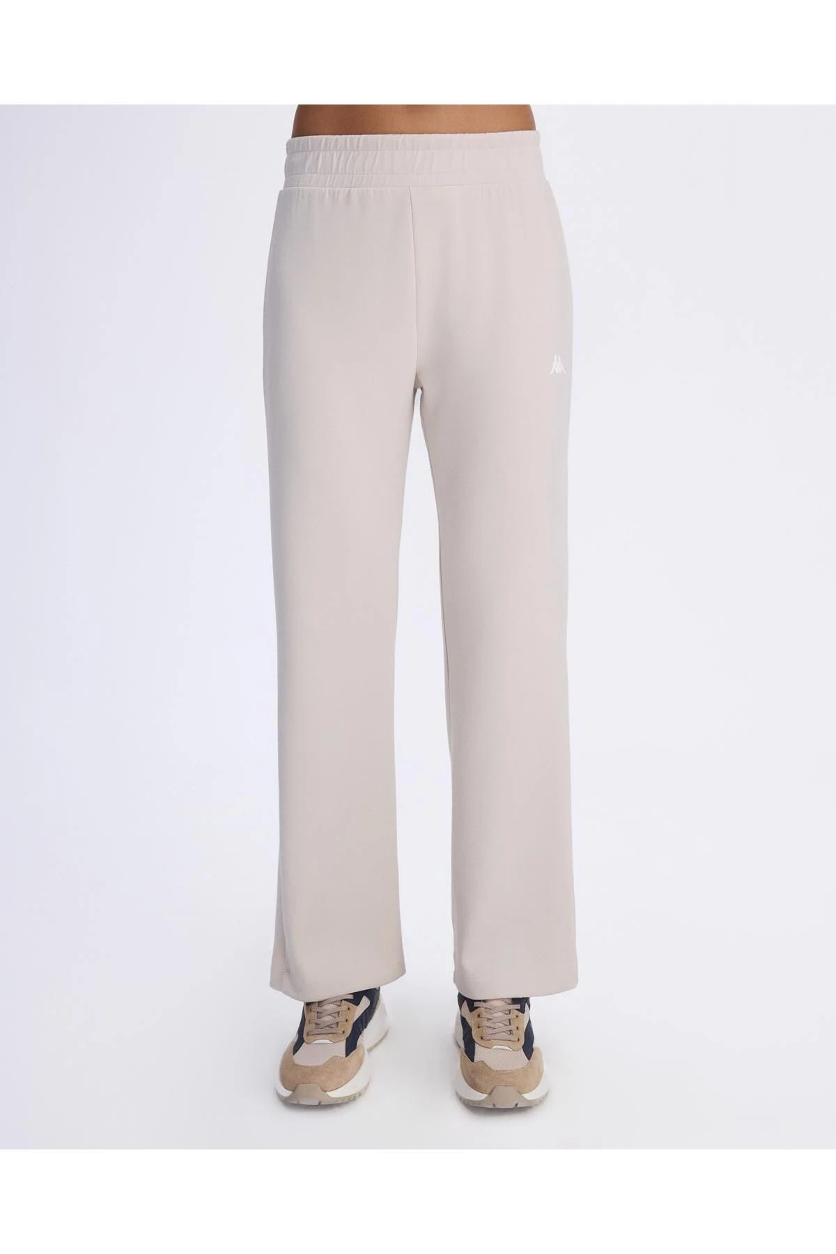 Kappa Belen Pant Kadın Taş Rengi Comfort Fit Eşofman Altı