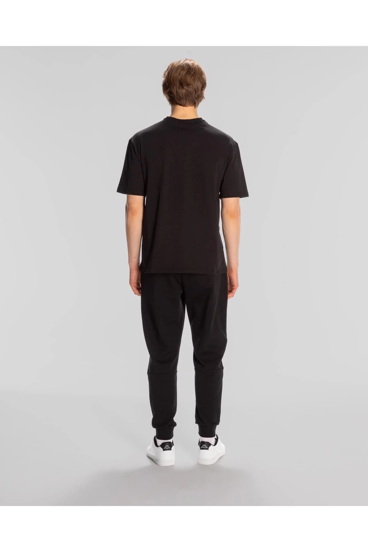 Kappa Authentic Alvin Erkek Siyah Yuvarlak Yaka Tişört
