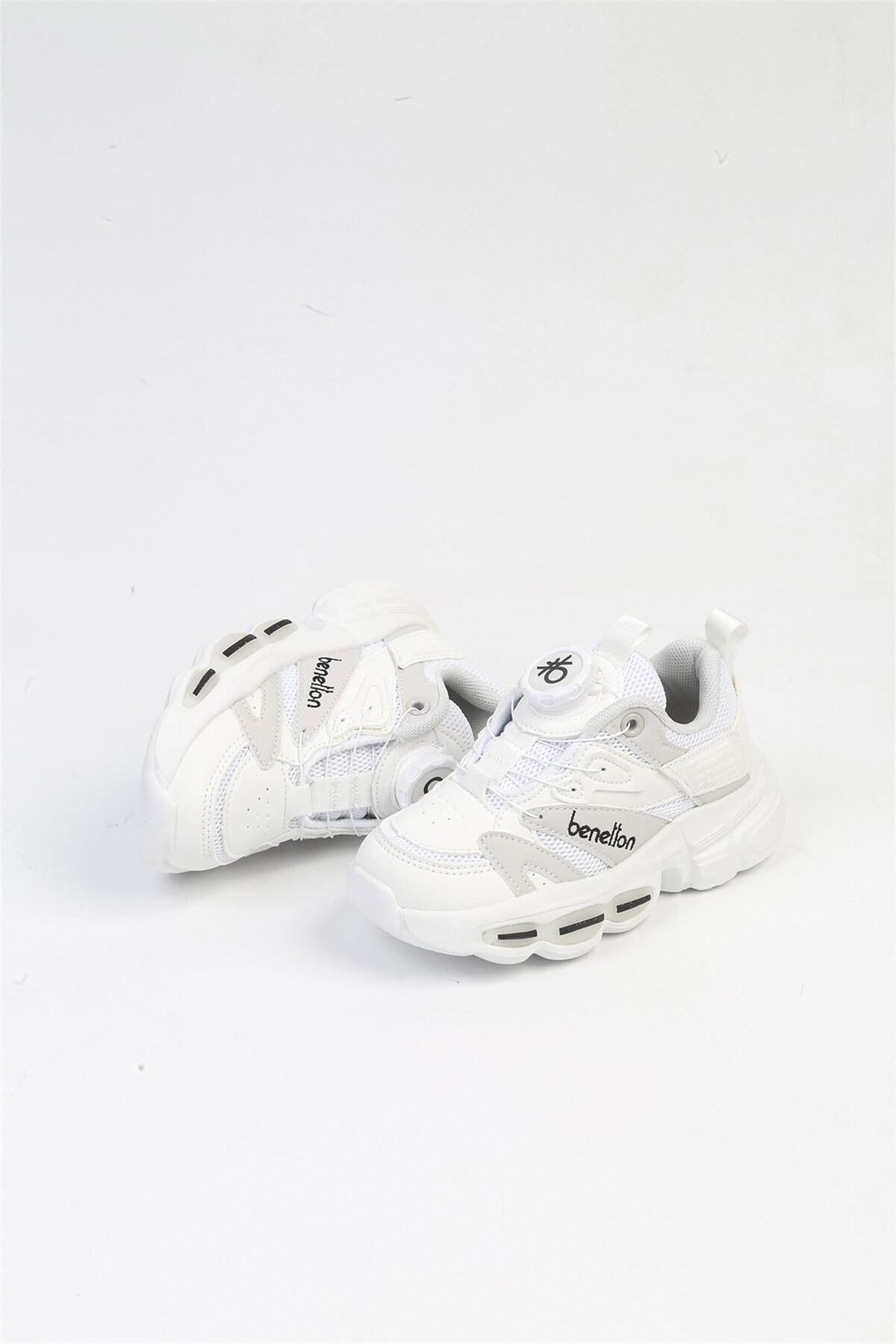 Benetton Unisex Çocuk Sneaker Beyaz BNI-10255