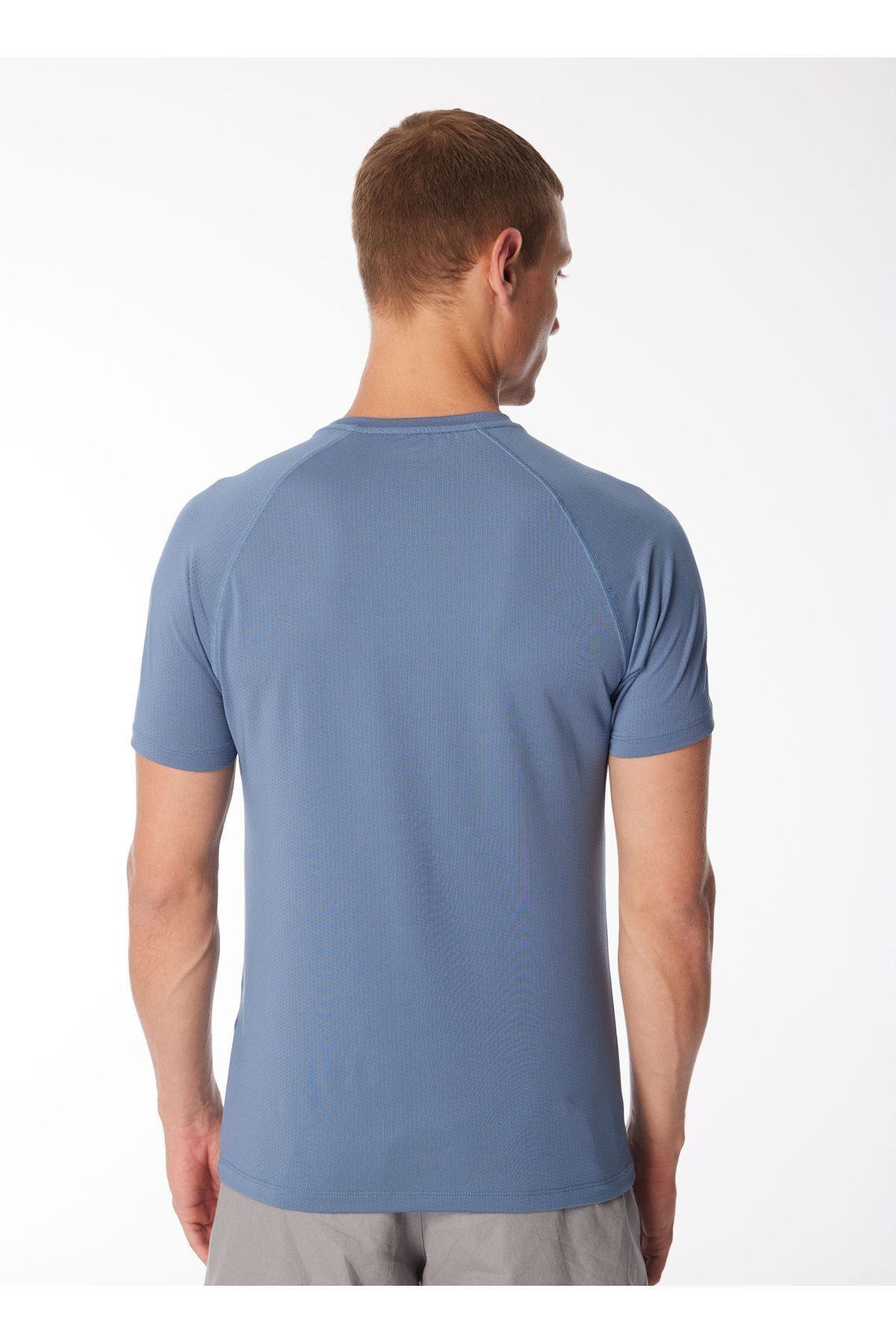 Merrell Mavi Erkek O Yaka Baskılı T-Shirt 