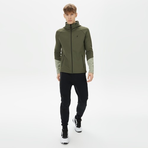 Peak Performance Rider Zip Hood Erkek Yeşil Outdoor CEKET.30226