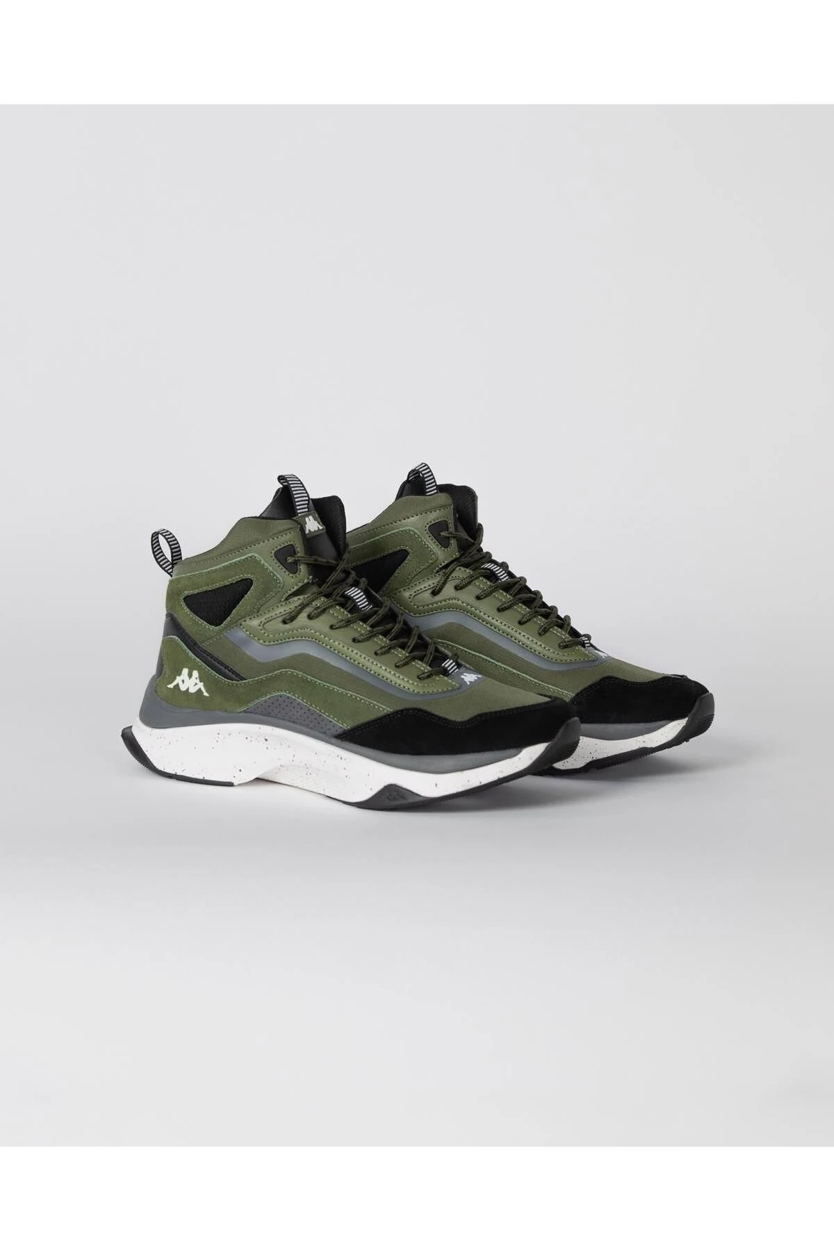 Kappa Authentic 4 Pro Md Erkek Yeşil-siyah Sneaker