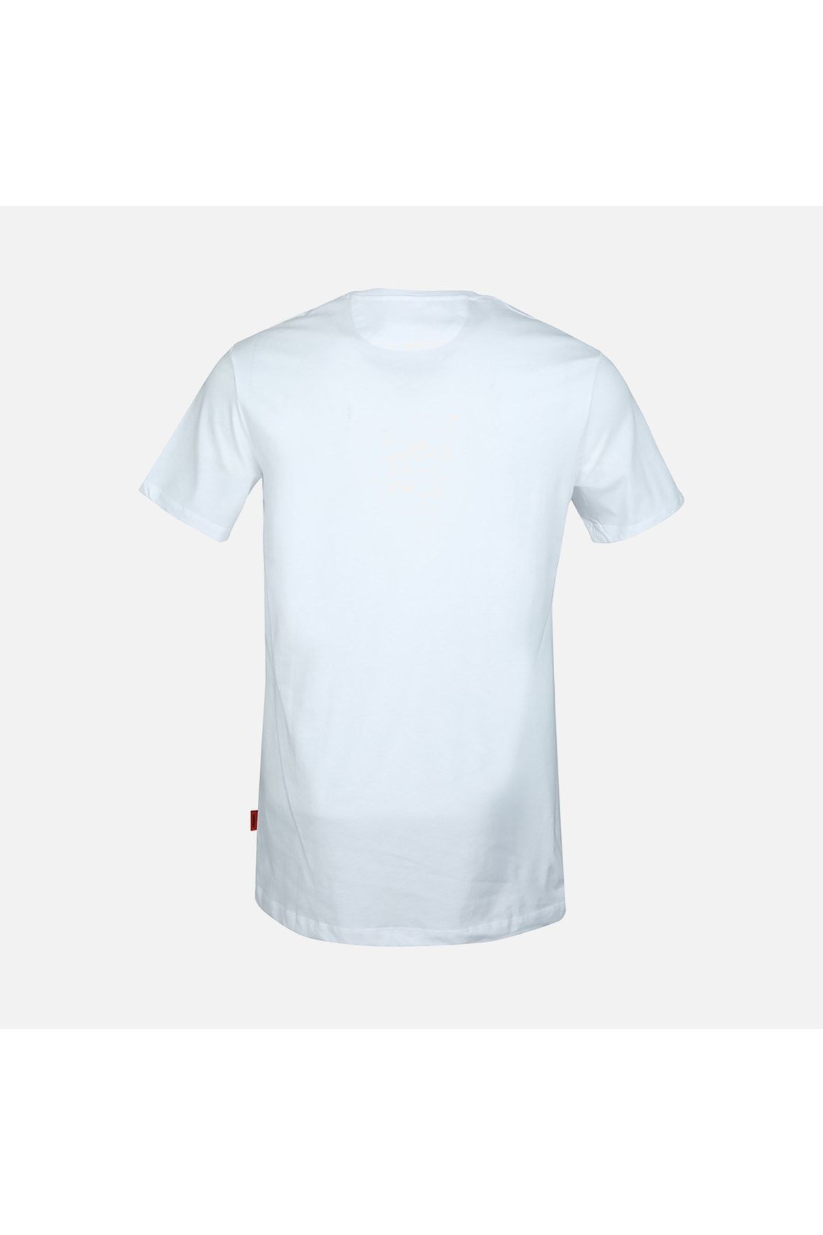 JOHN FRANK Erkek Beyaz Baskılı T-shirt
