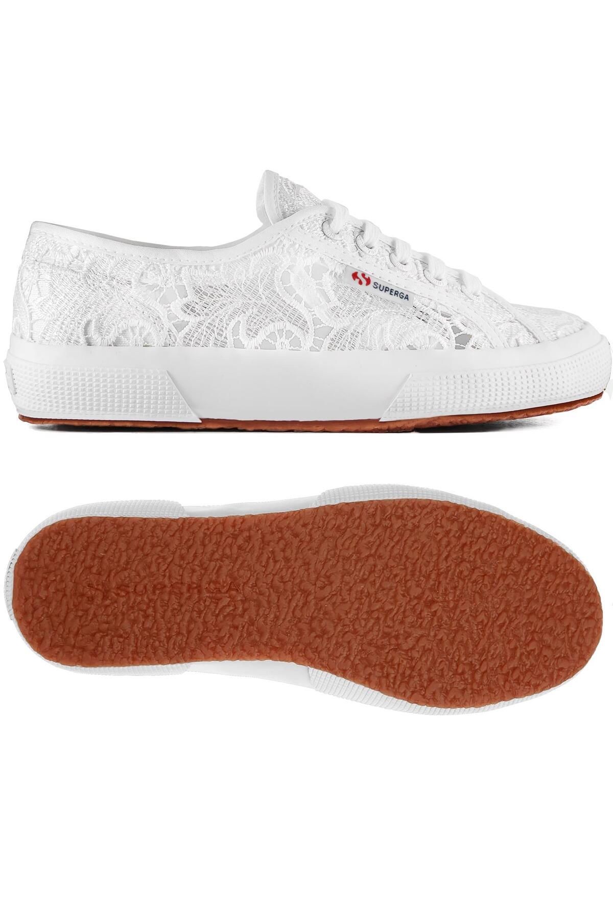 Superga 2750 Macrame Kadın Beyaz Sneaker