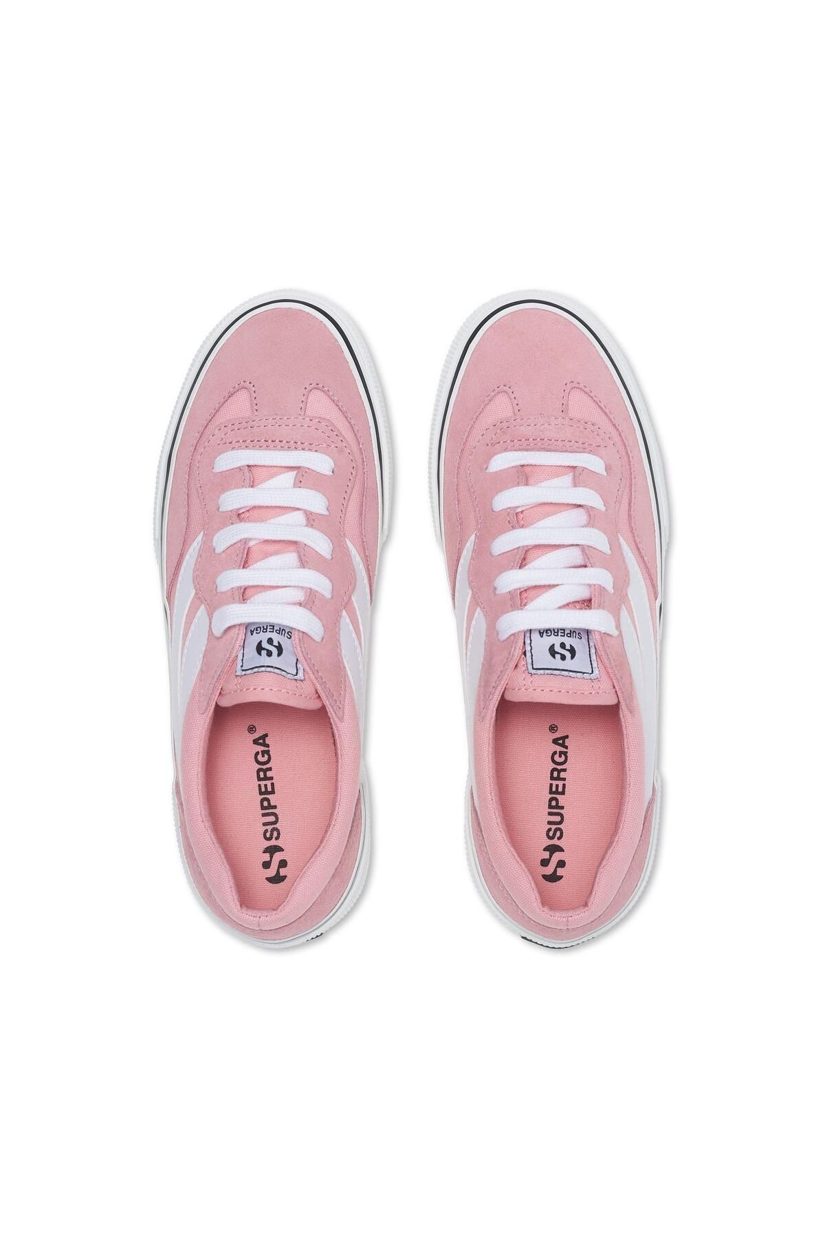 Superga 3041 Revolley Colorblock Platform Kadın Pembe Platform Sneaker