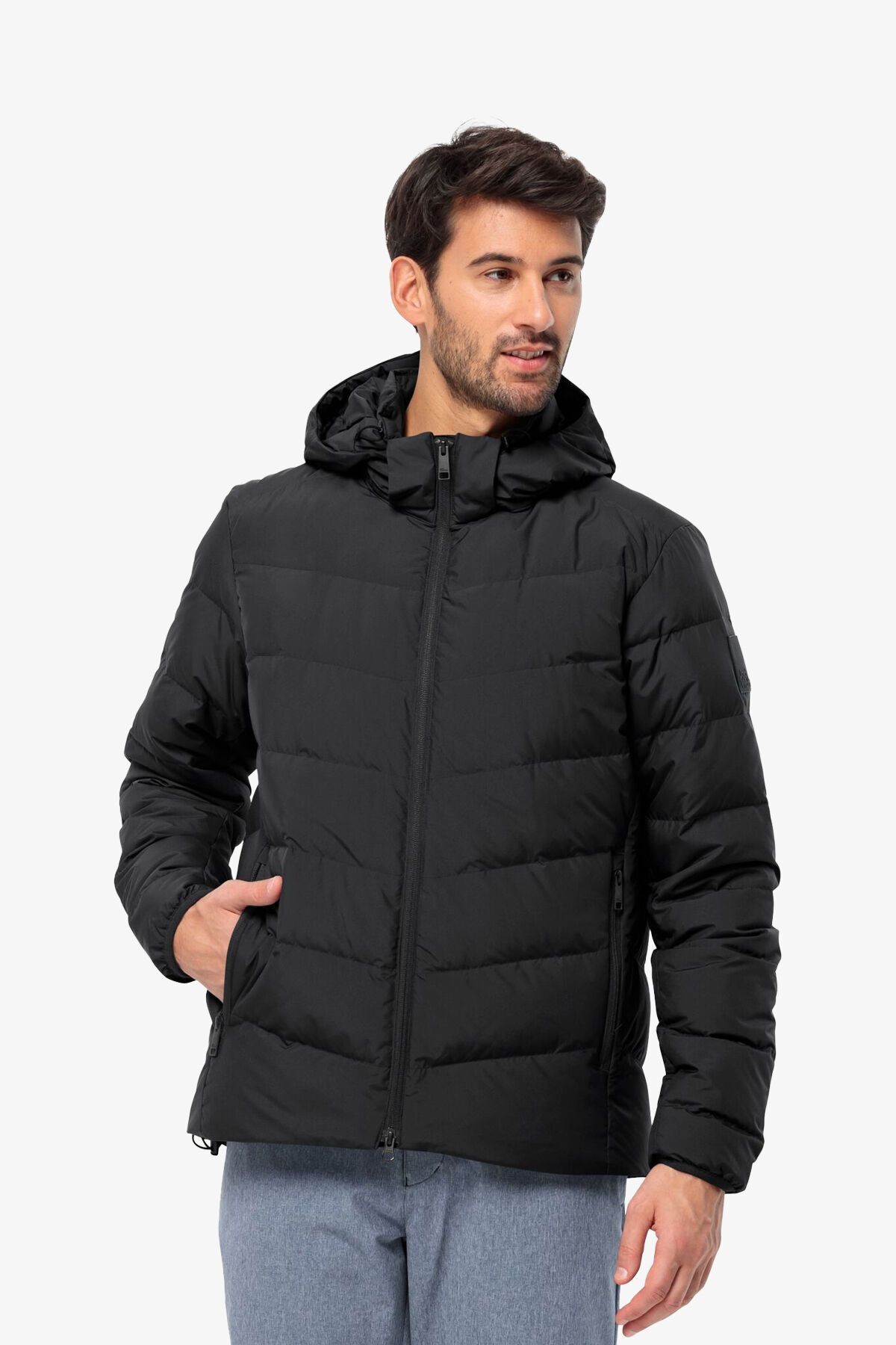 Jack Wolfskin Colonius Erkek Siyah Mont 