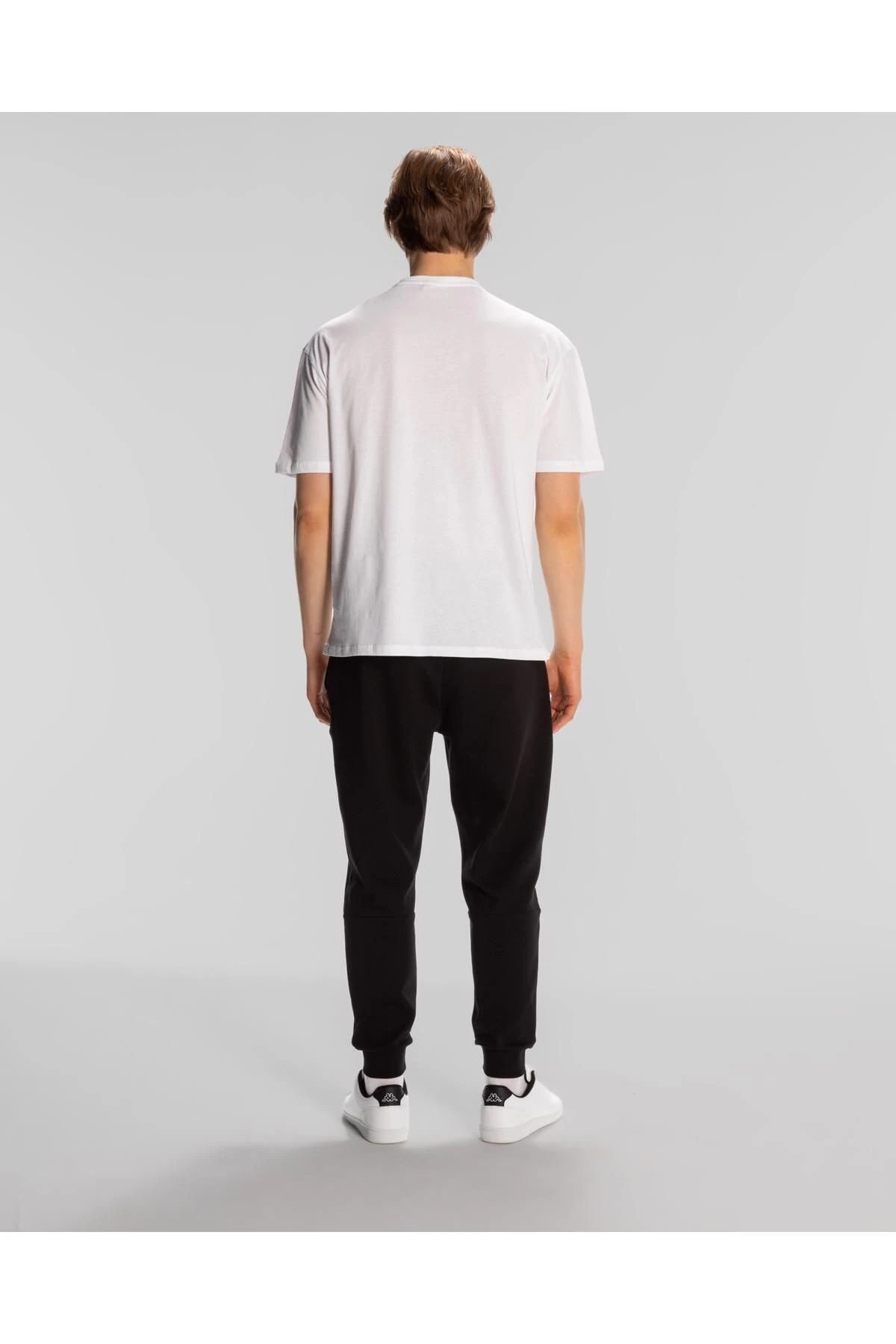 Kappa Authentic Alvin Erkek Beyaz Comfort Fit Tişört