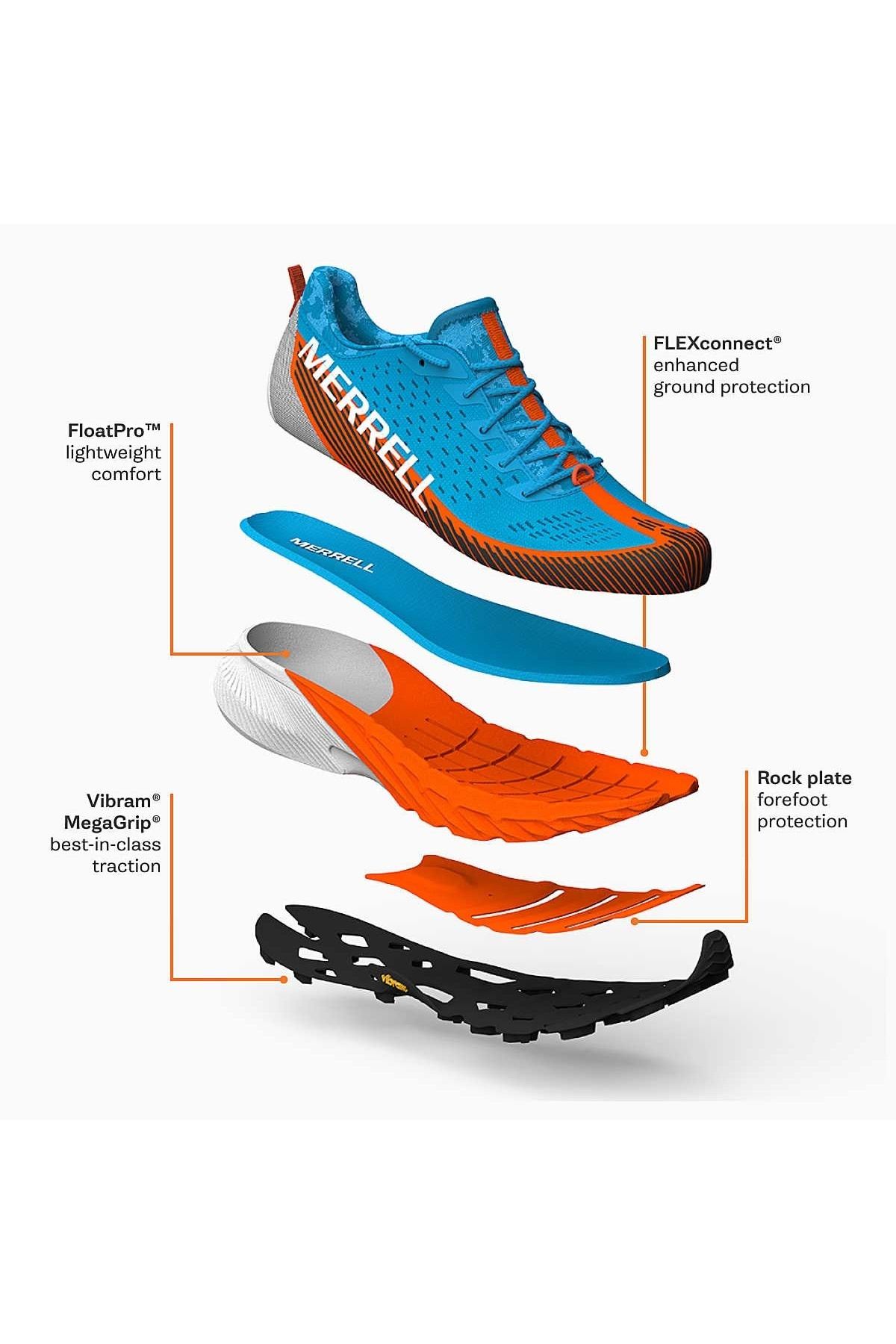 Merrell Agılıty Peak 5 Unisex Spor Ayakkabı LACİVERT