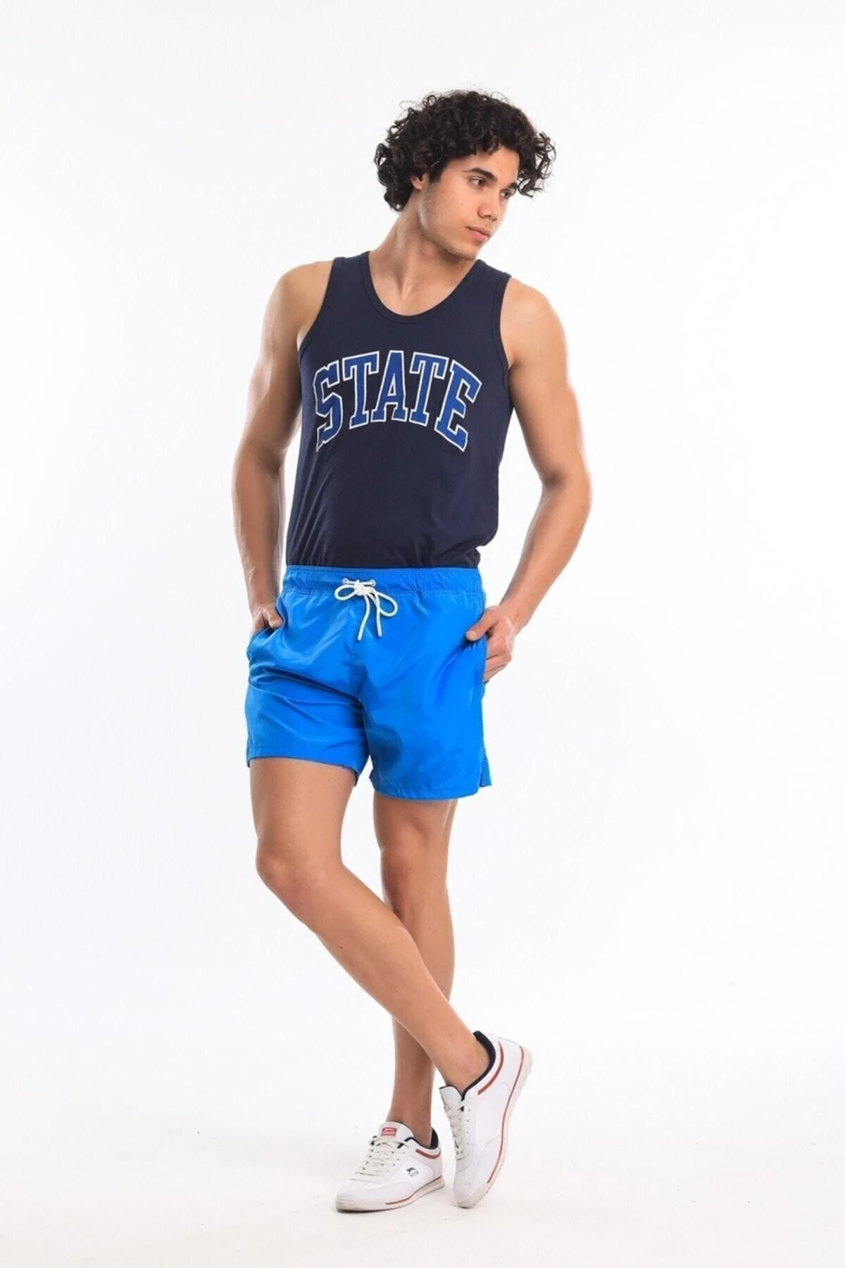 Superfly Swimshort Erkek Mavi Şort 21678-07
