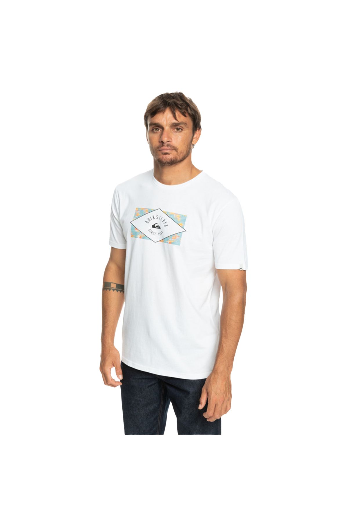 Quiksilver Circled Line Erkek T-shirt EQYZT07228