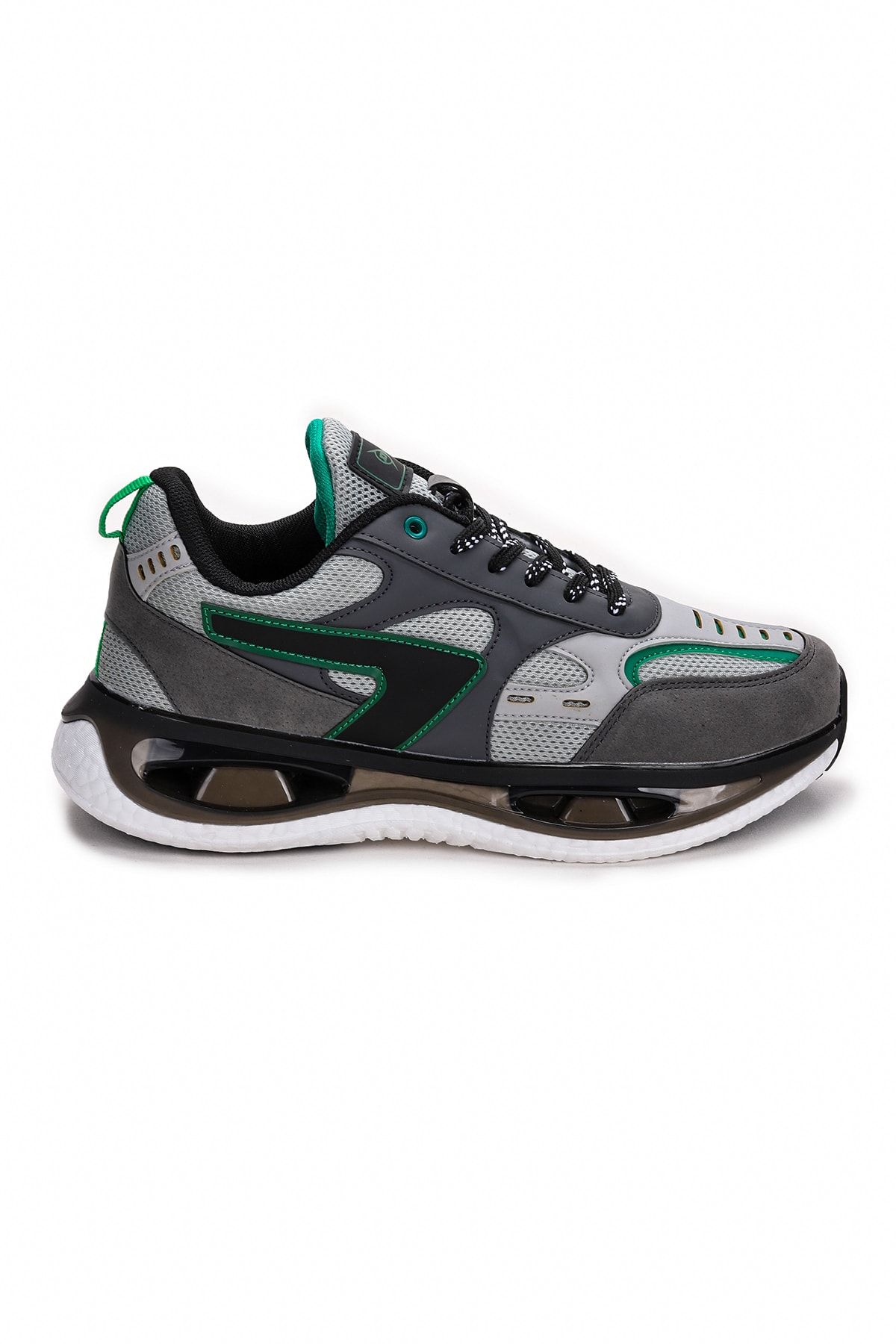 DUNLOP DNP-2203-Gri Yesil-Erkek GÜNLÜK SPOR AYAKKABI