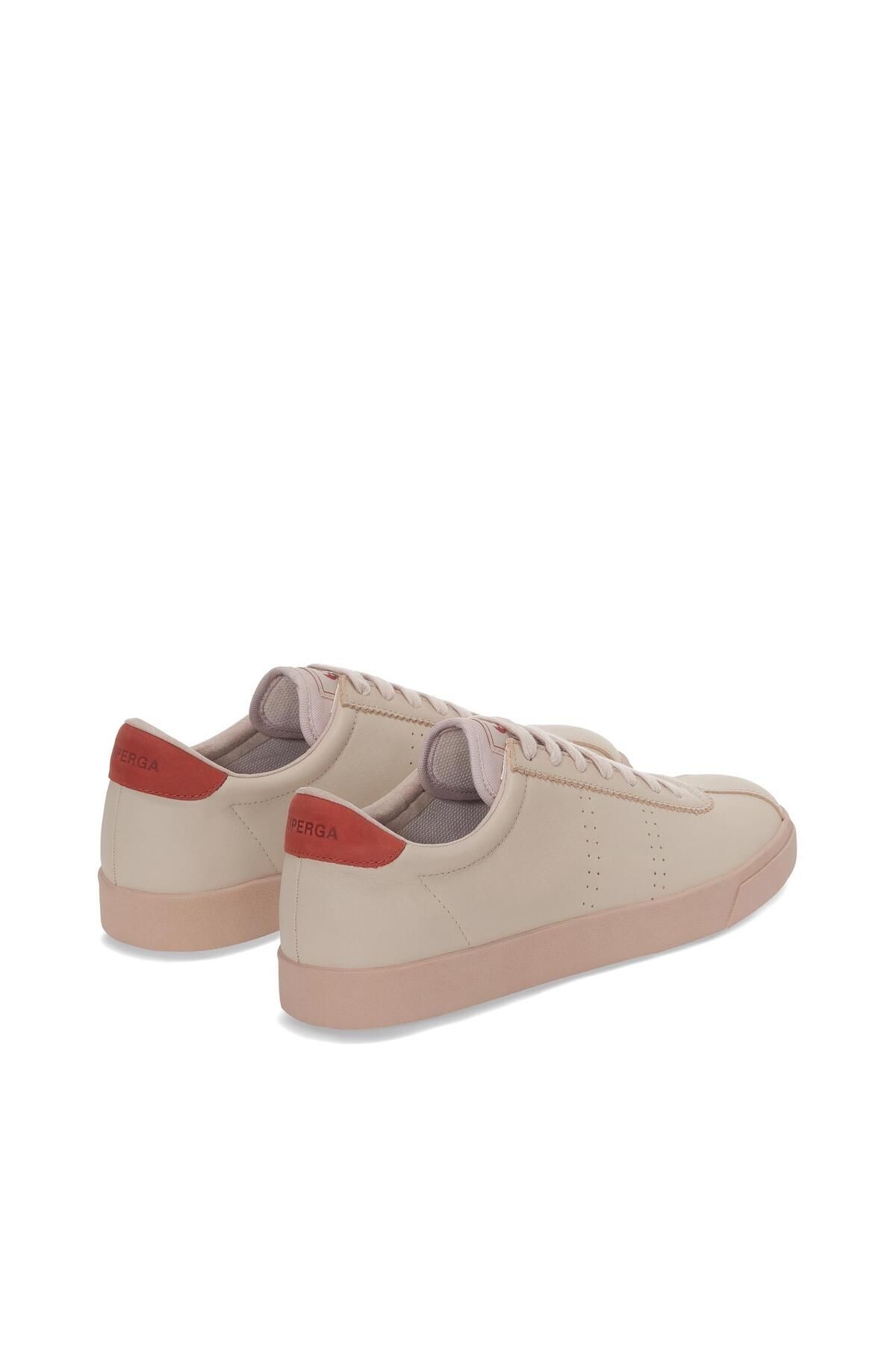 SUPERGA 2843 Club S Prime Soft Leather Washable Unisex Bej Bileksiz Sneaker