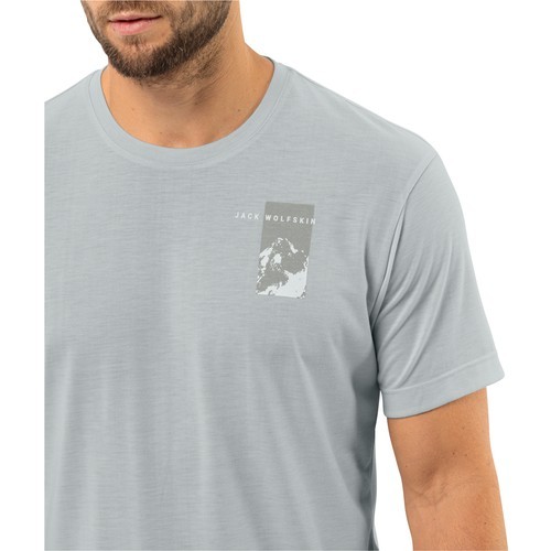 Jack Wolfskin Vonnan S/s Graphıc T Erkek Tişört