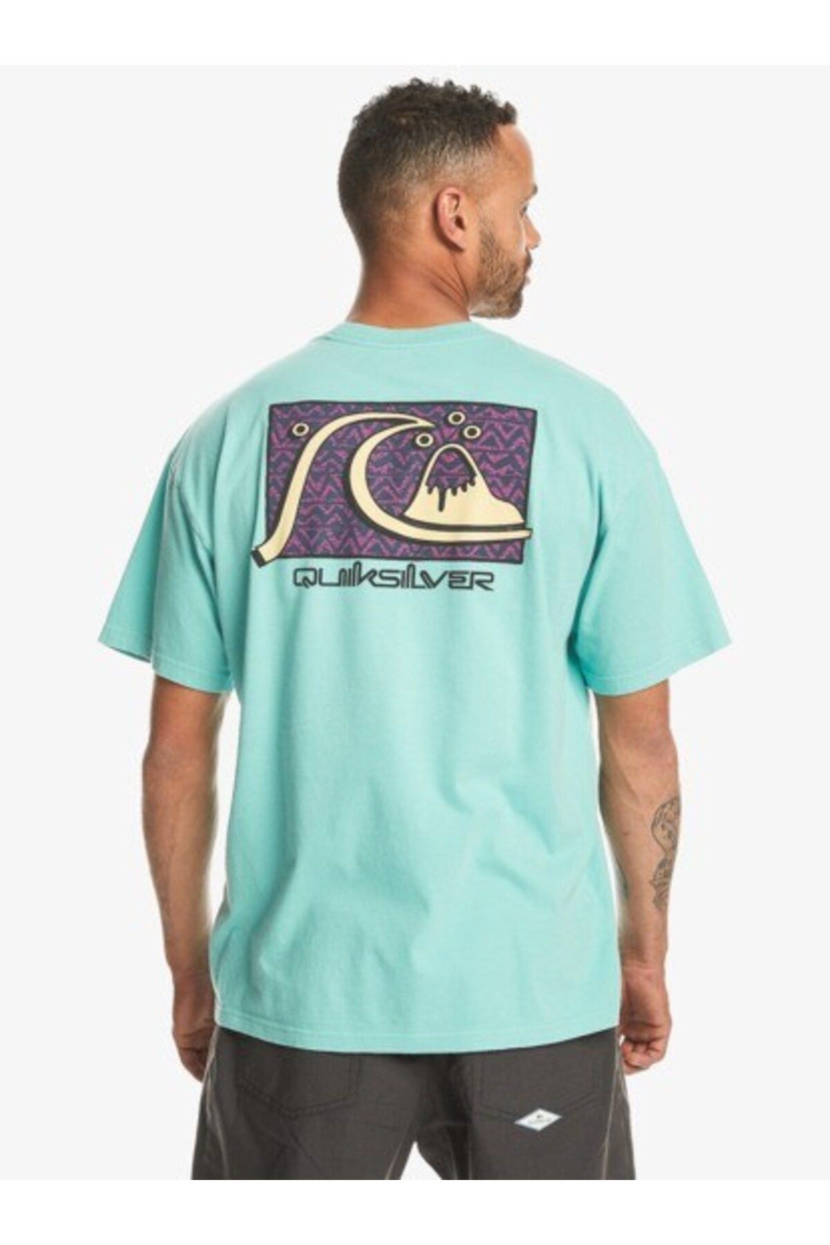 Quiksilver Take Us Back Bubble Oversize Erkek Tişört EQYZT07652