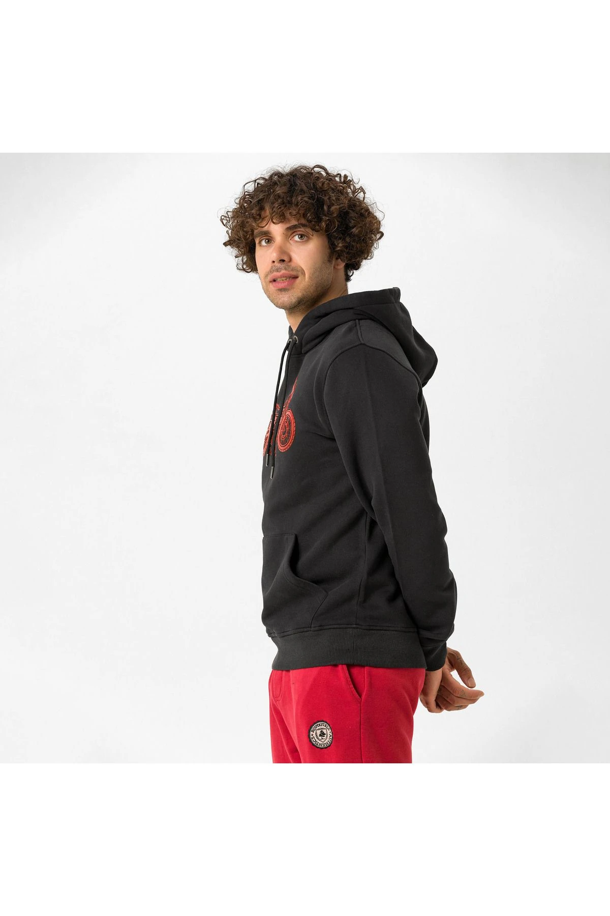 Routefield Horst Siyah Erkek Sweatshirt RFHORST2223-001