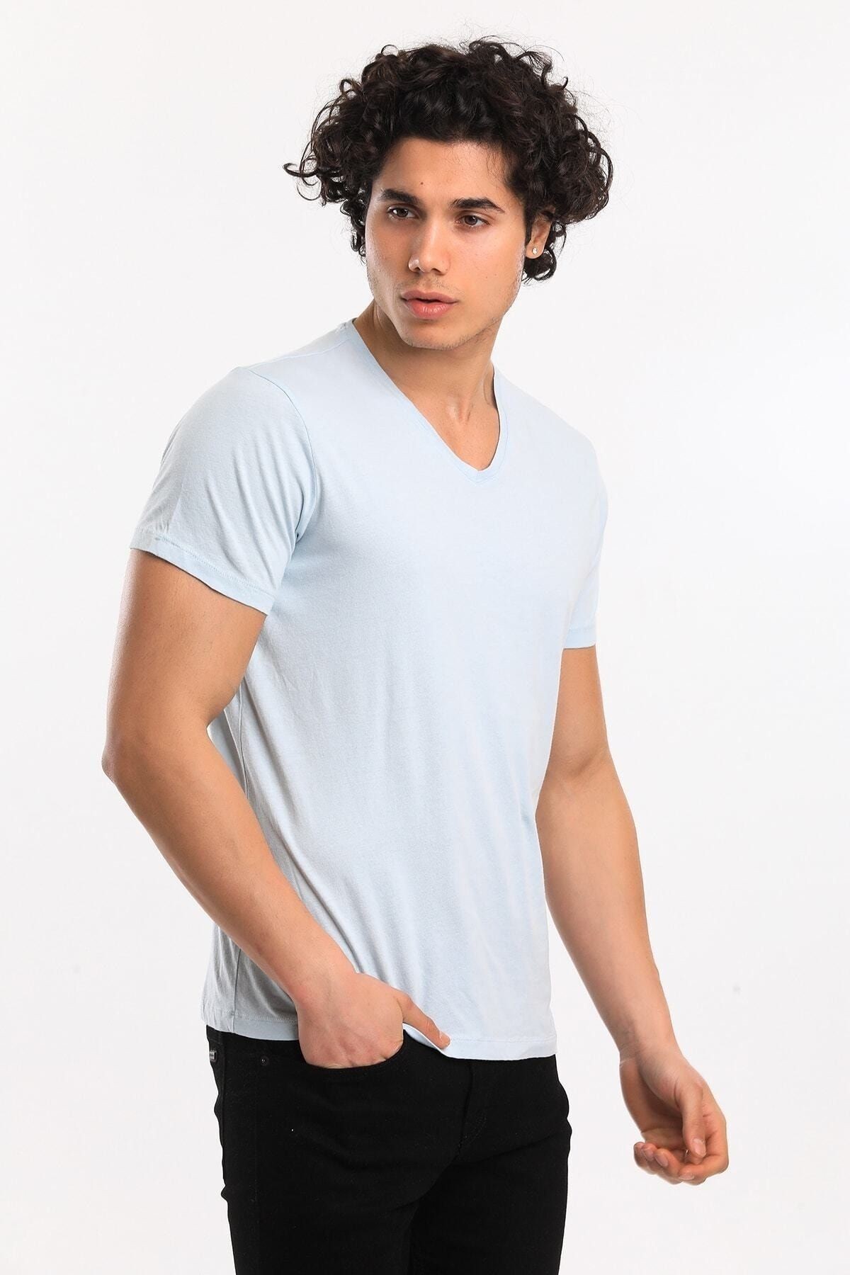 Superfly Men Tshırt L.Blue Erkek T-Shirt 21522-11