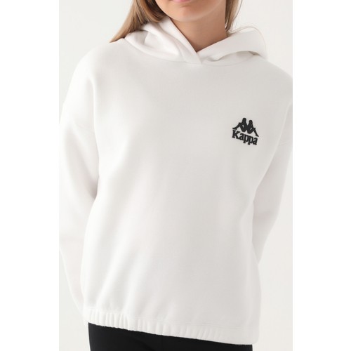 Kappa Kız Çocuk Krem Sweatshirt