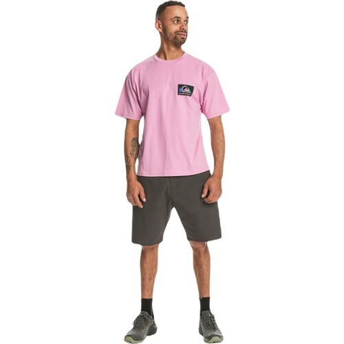 QUIKSILVER Back Flash SS EQYZT07605-PMP0 ERKEK Mor Tişört