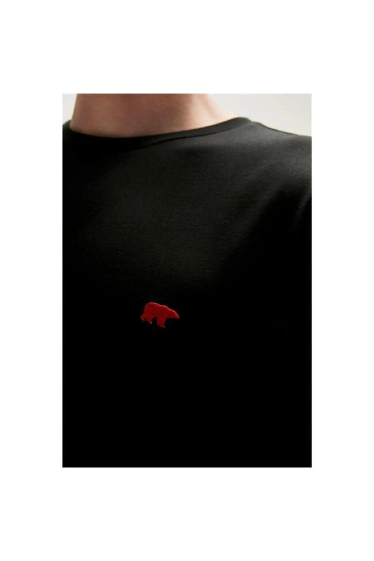 Bad Bear Daydream Erkek Siyah Bisiklet Yaka Tişört