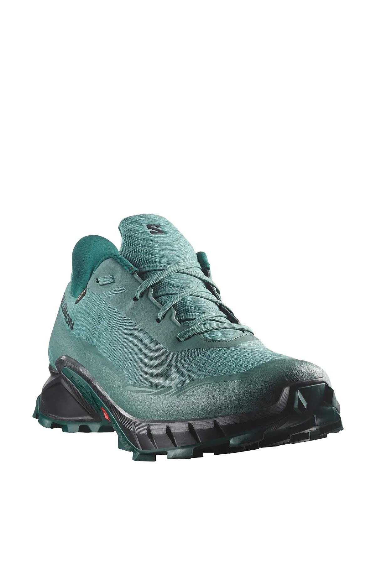 Salomon Alphacross 5 Gore-Tex Erkek Koşu Ayakkabısı - Yeşil