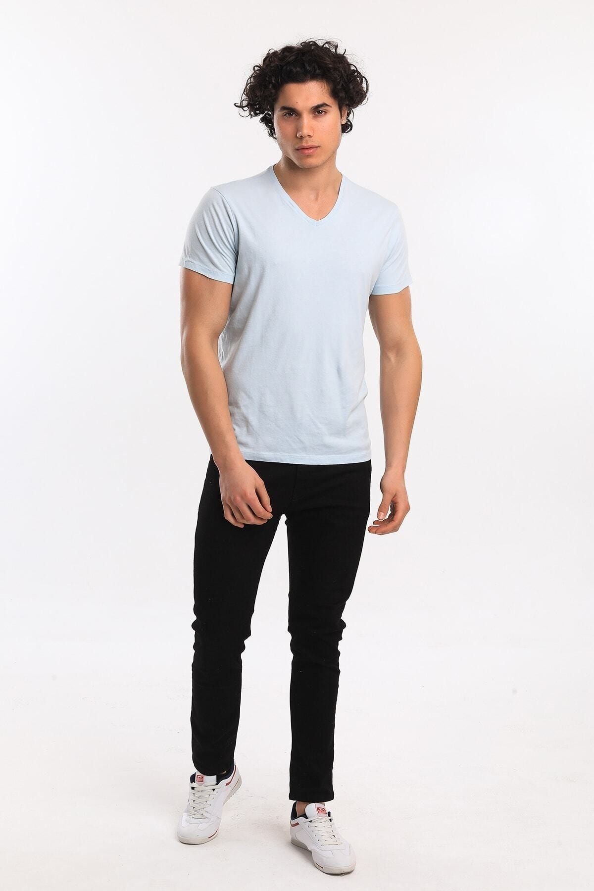 Superfly Men Tshırt L.Blue Erkek T-Shirt 21522-11