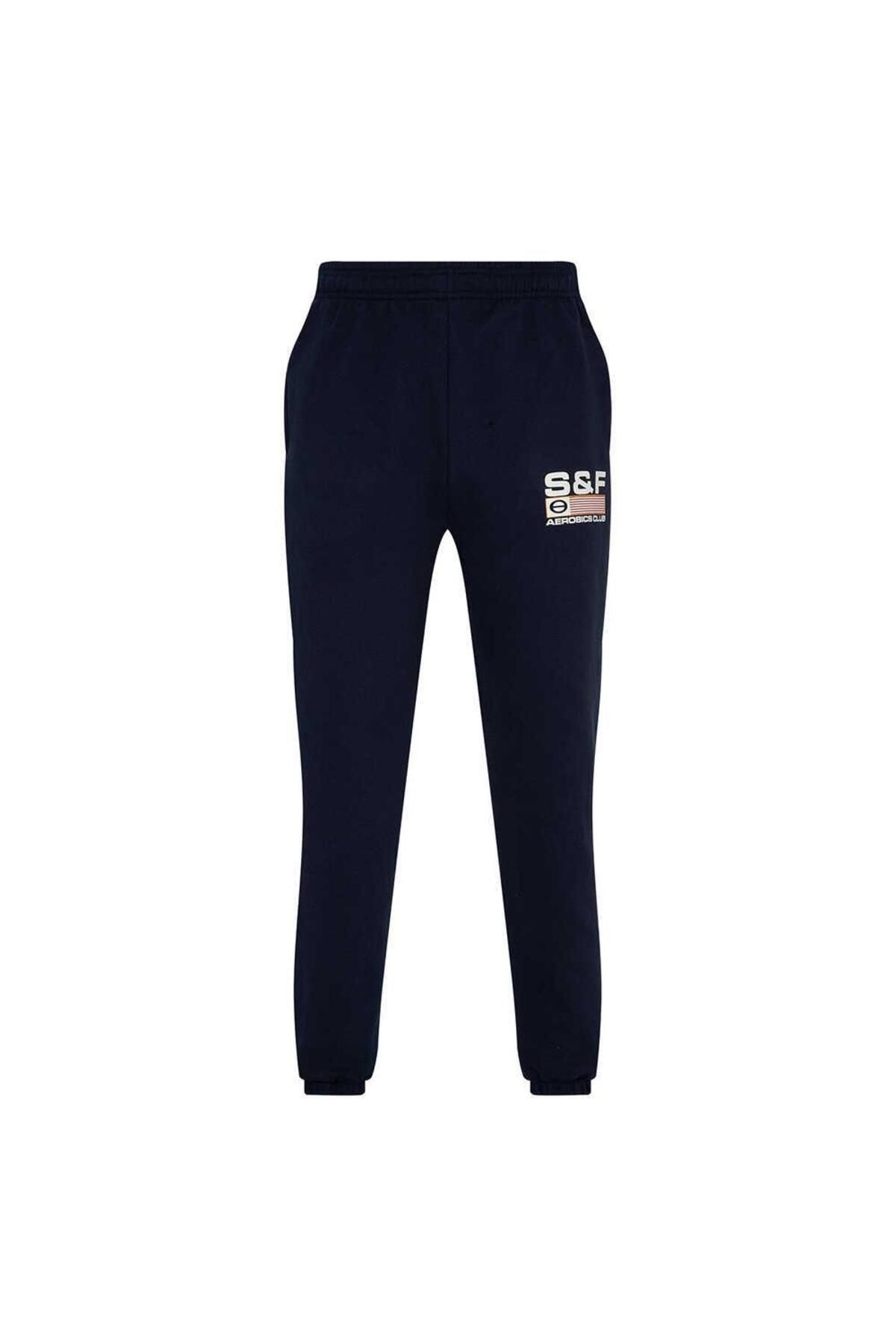 Superfly Men Sweat Pant. Lacivert Erkek Eşofman Altı