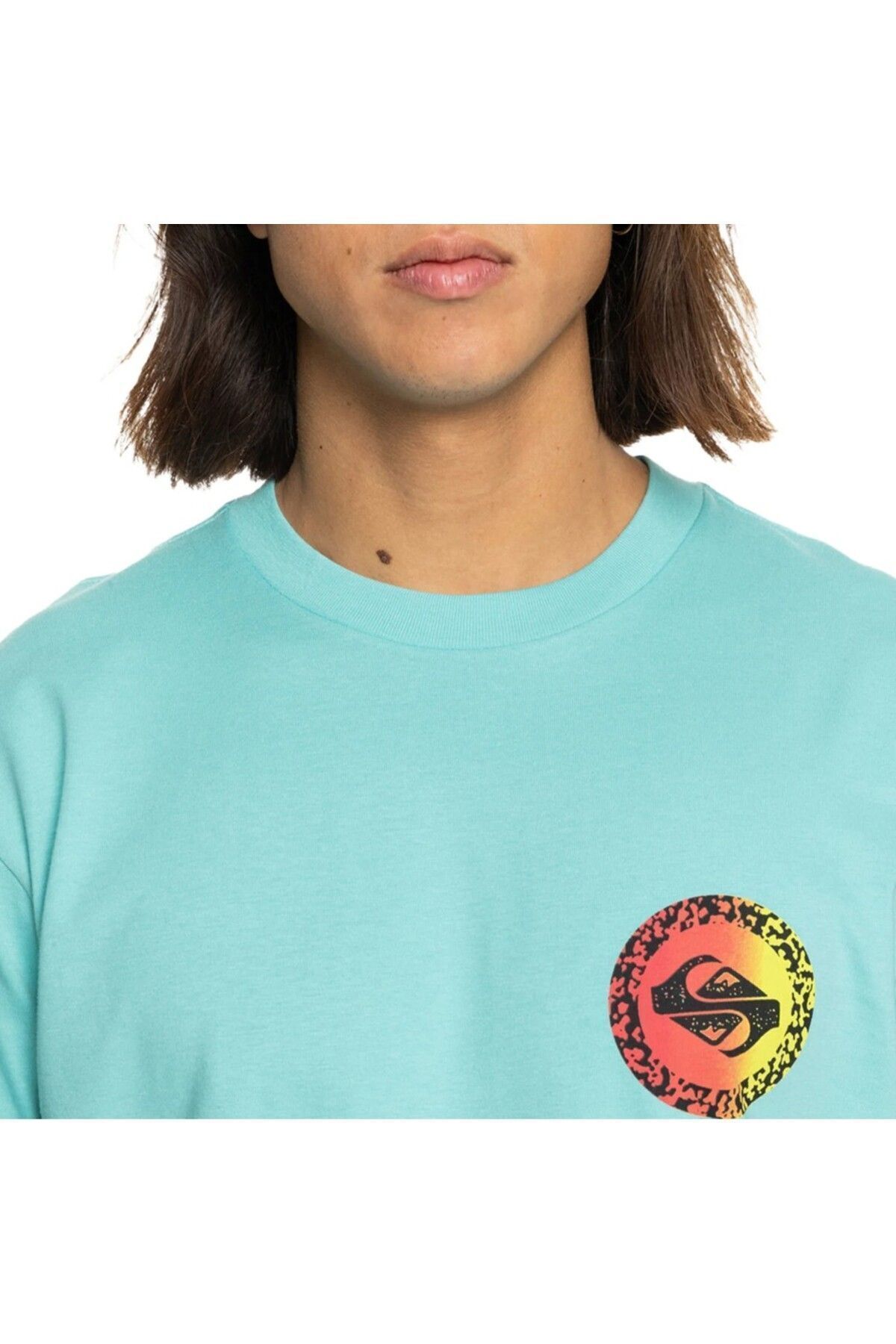 QUIKSILVER Long Fade SS EQYZT07670-18614 ERKEK Mavi Tişört